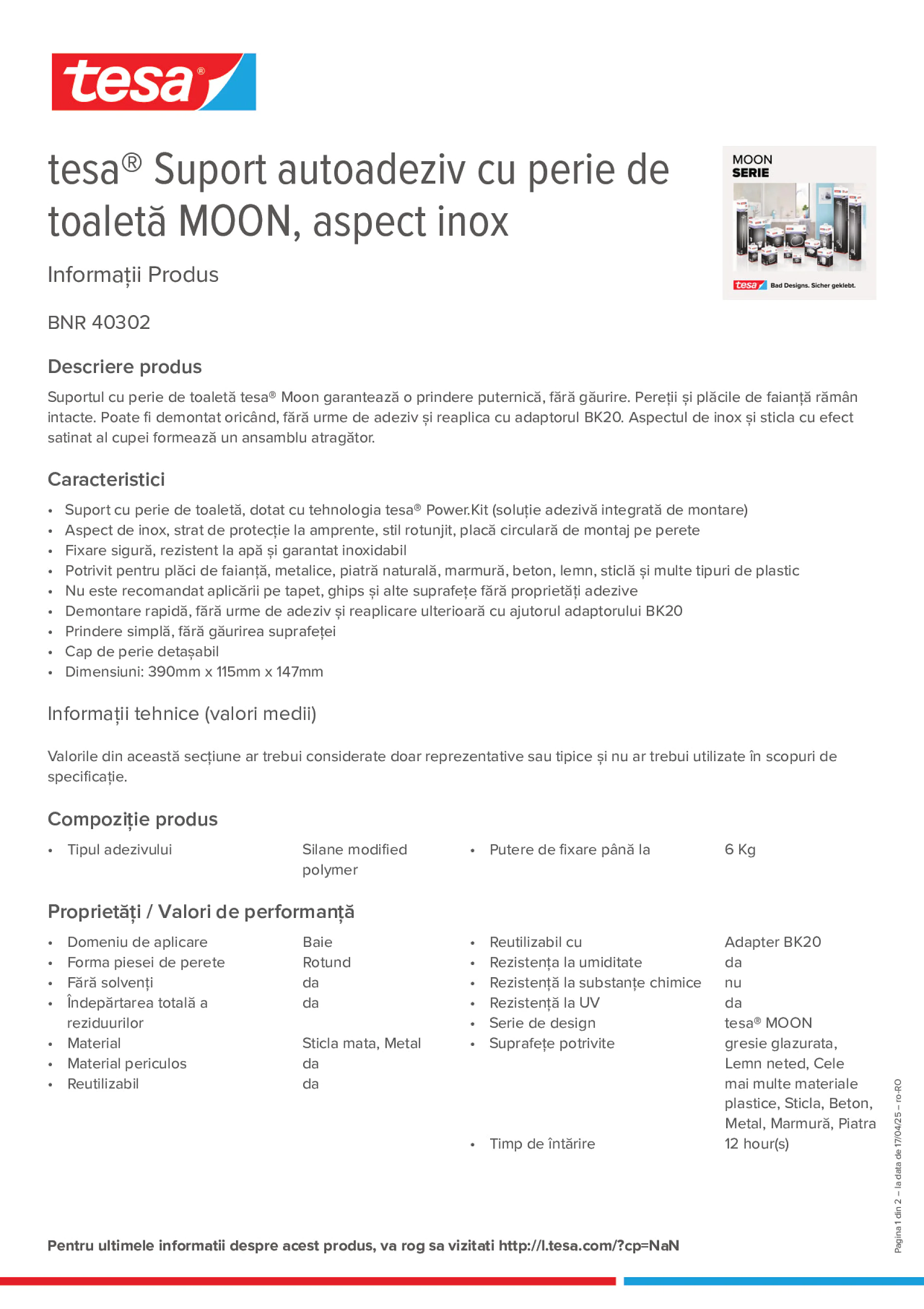 Product information_tesa® 40302_ro-RO