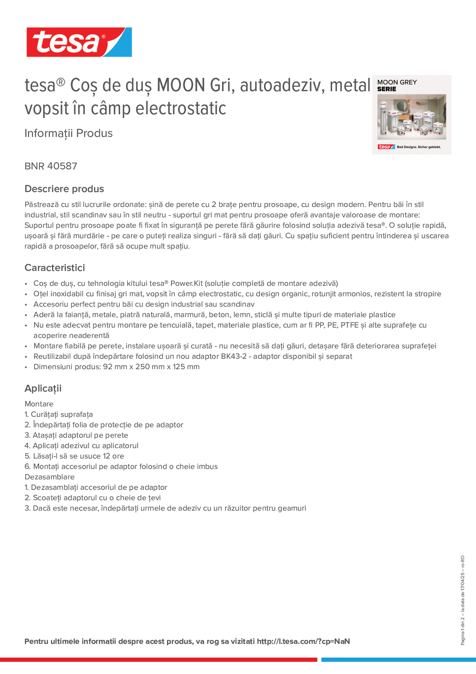 Product information_tesa® 40587_ro-RO
