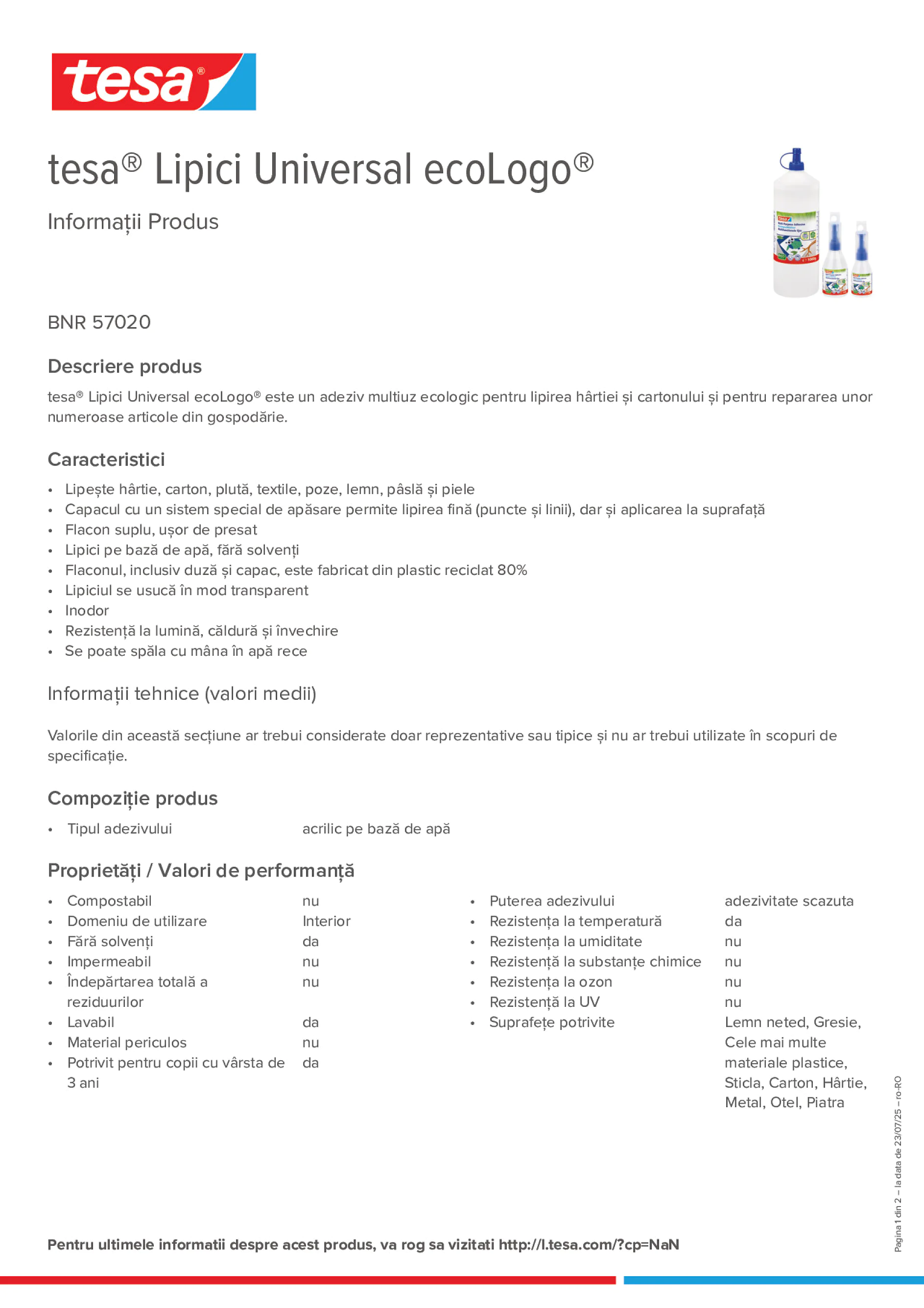 Product information_tesa® 57020_ro-RO