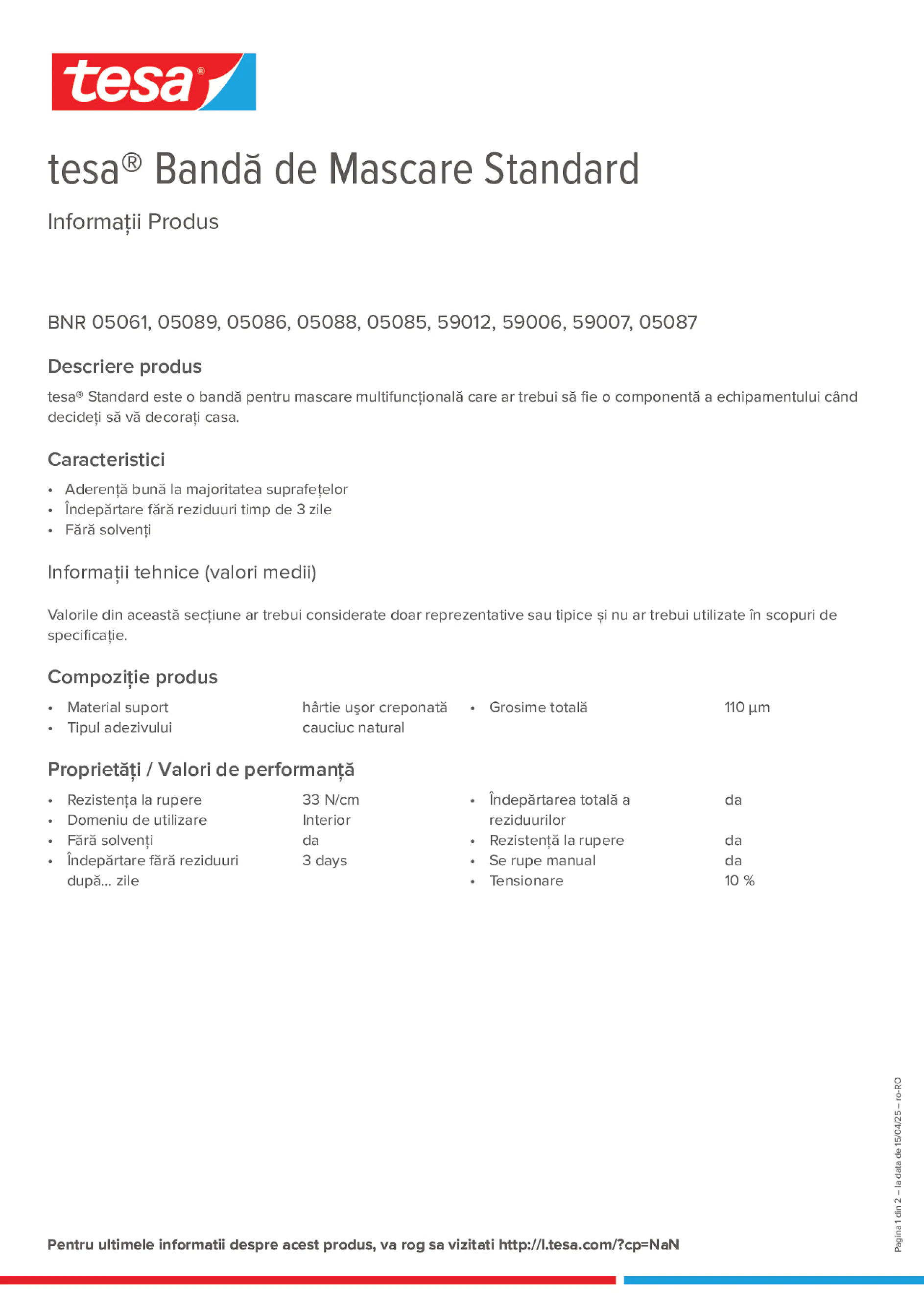 Product information_tesa® 59005_ro-RO