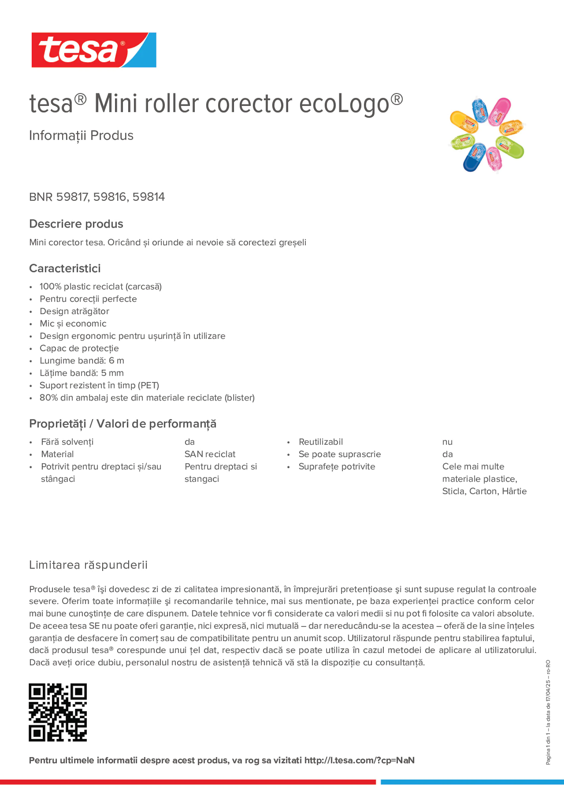 Product information_tesa® 59814_ro-RO
