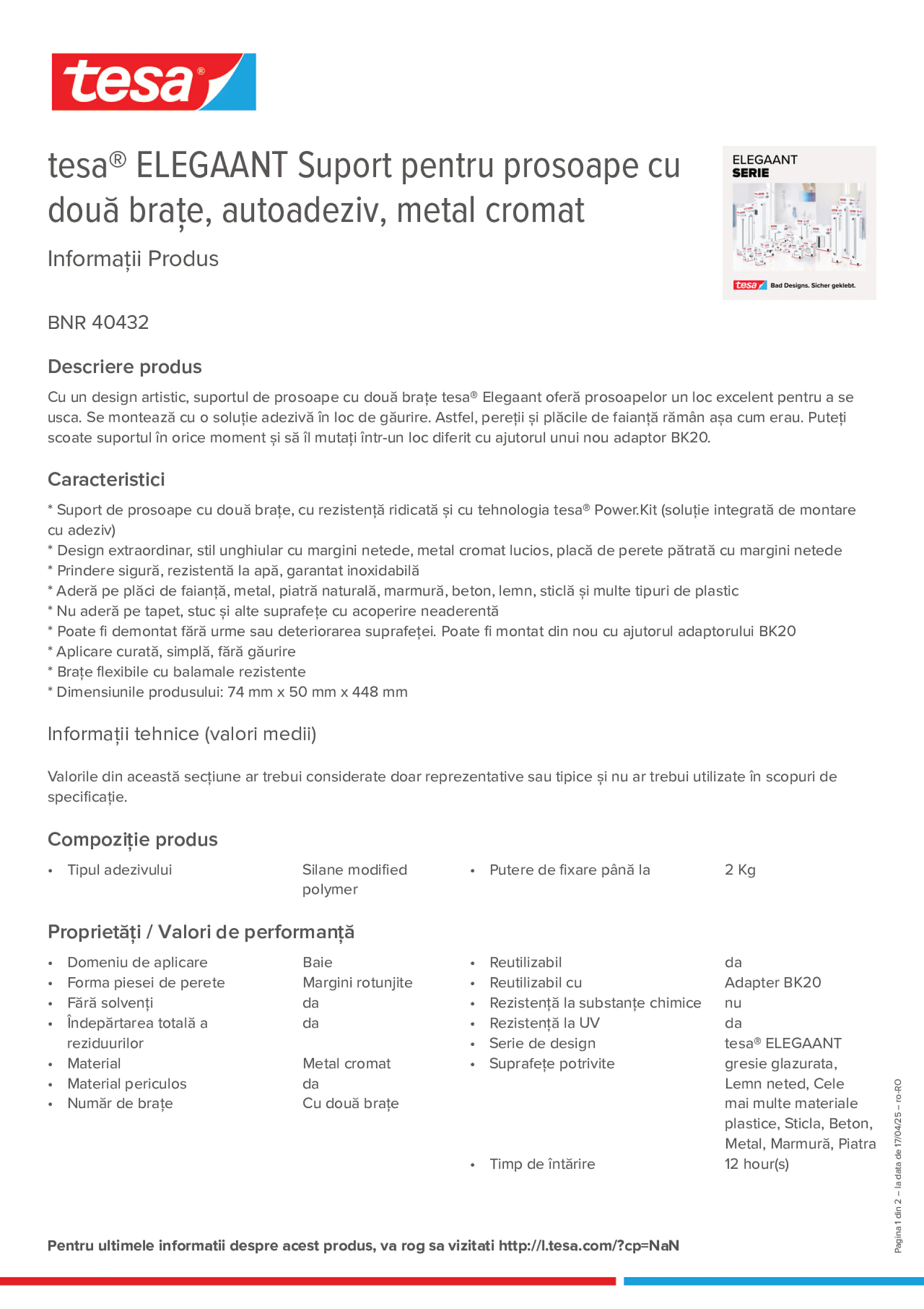 Product information_tesa® 40432_ro-RO