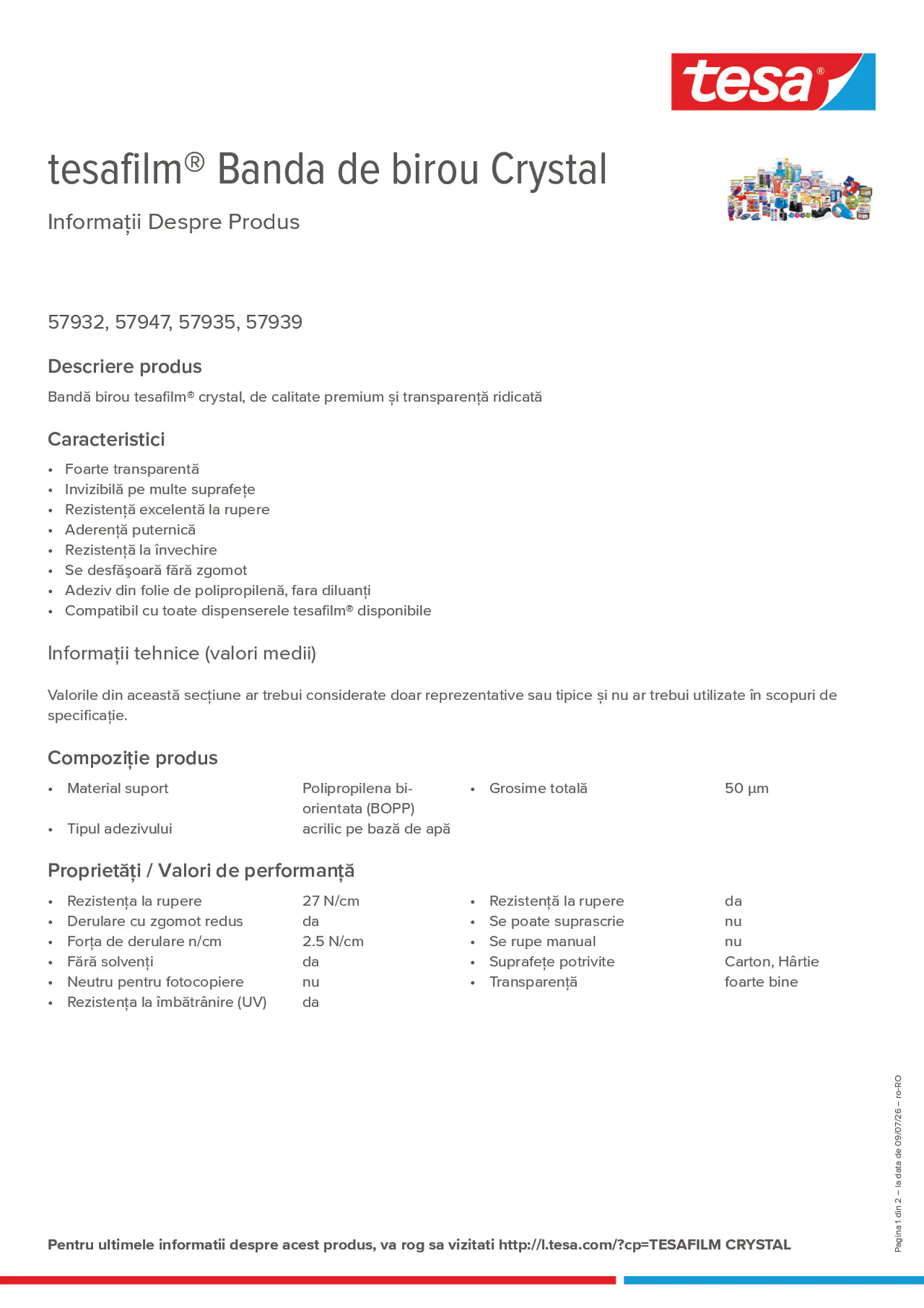 Product information_tesafilm® 4132_ro-RO