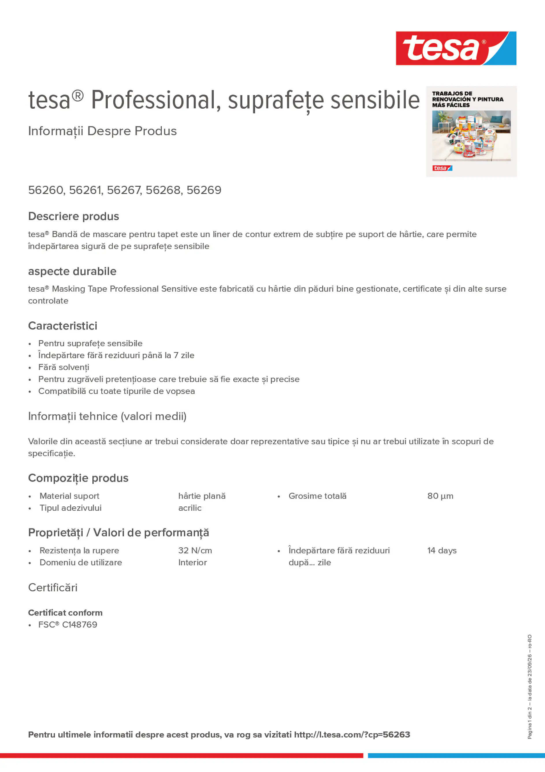 Product information_tesa® 56263_ro-RO