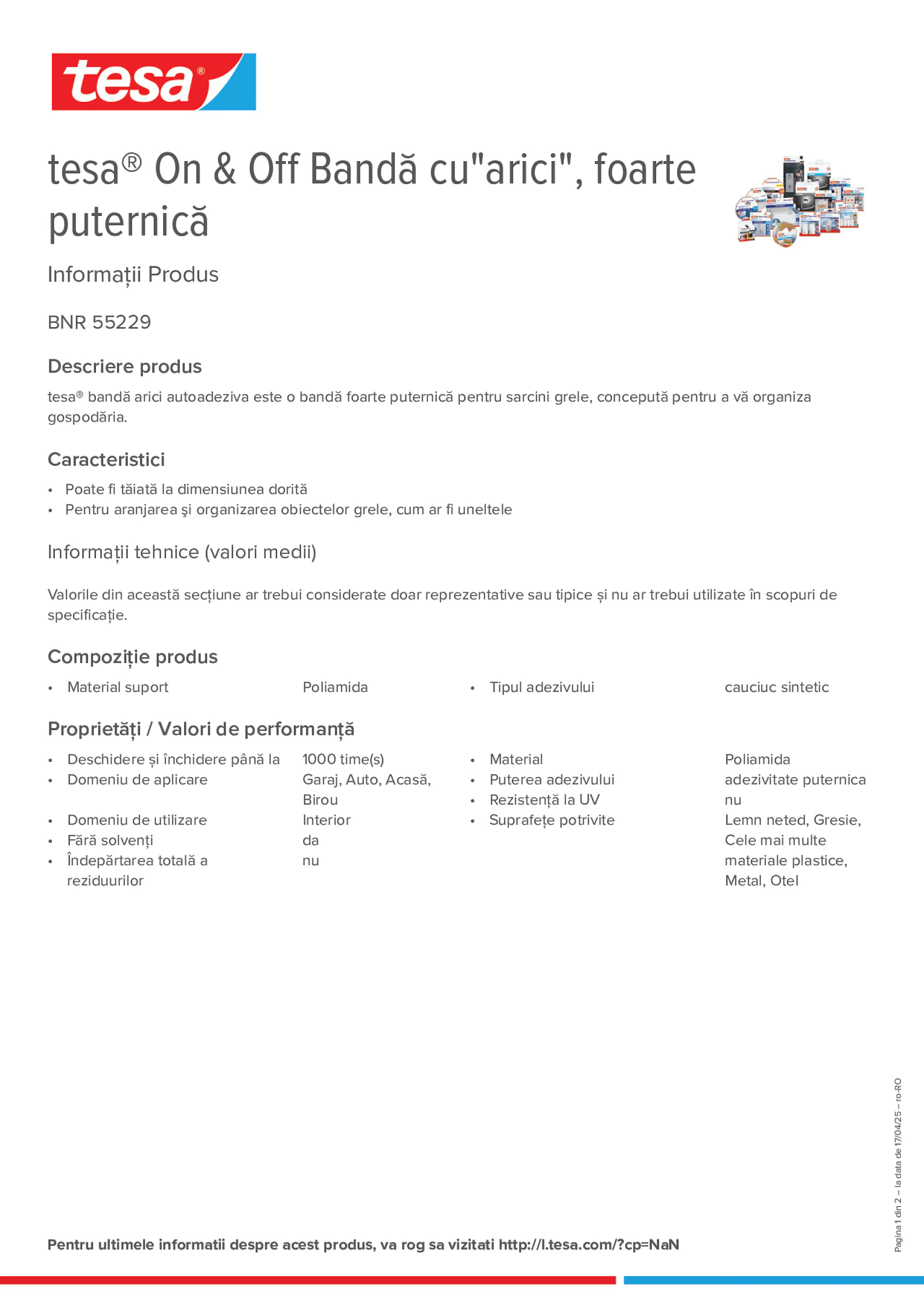 Product information_tesa® On & Off 55229_ro-RO