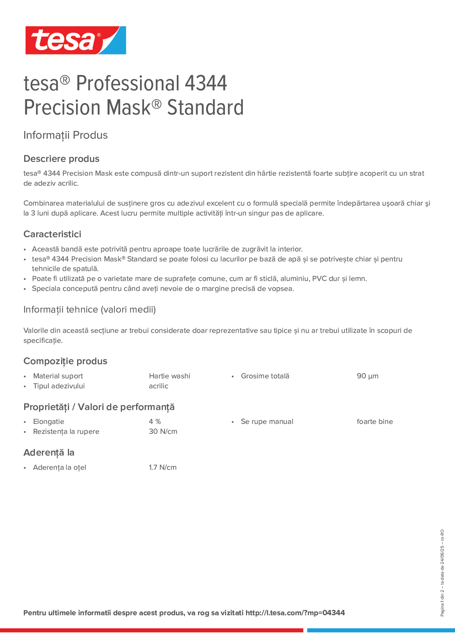 Product information_tesa® Professional 04344_ro-RO