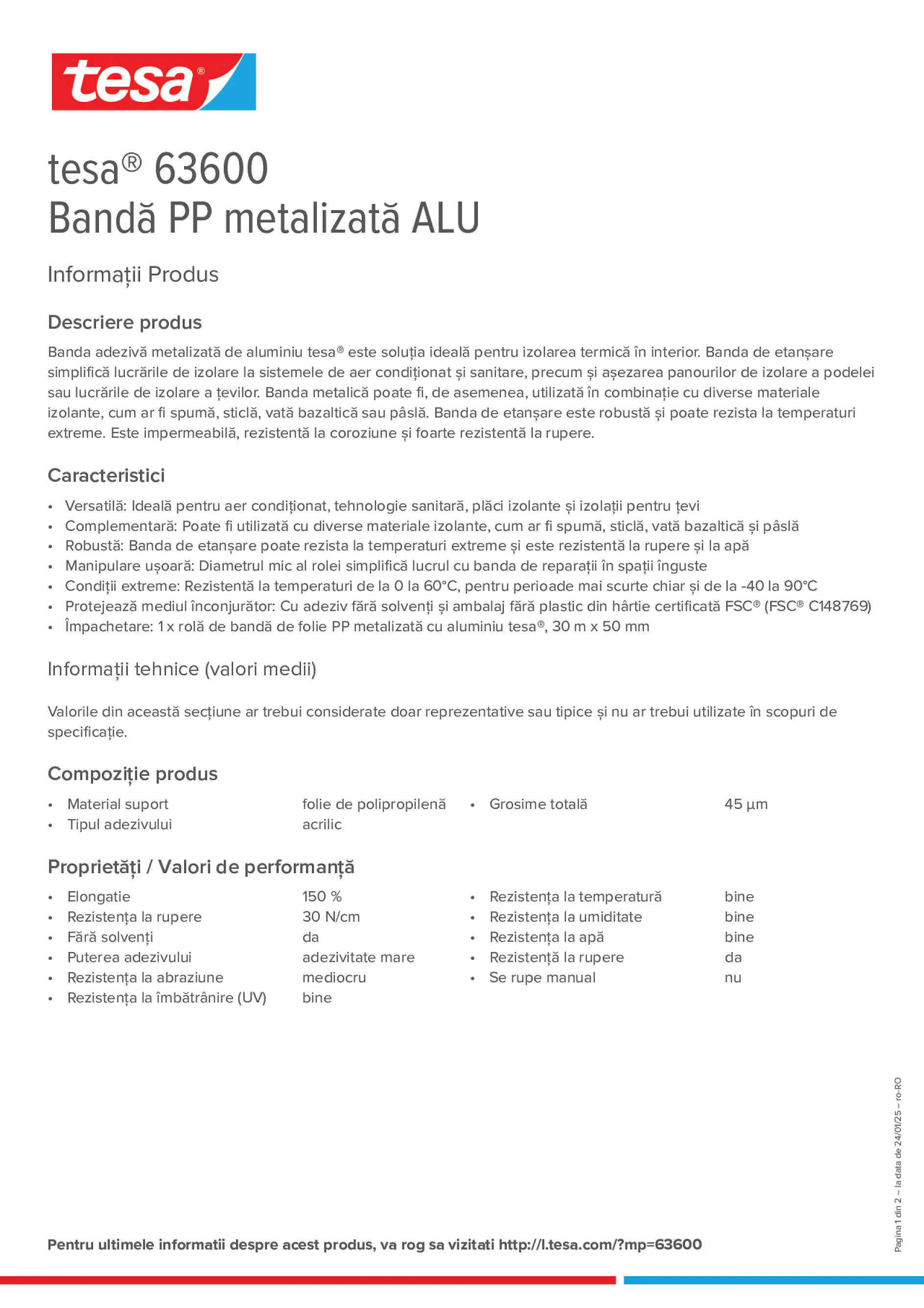 Product information_tesa® 63600_ro-RO