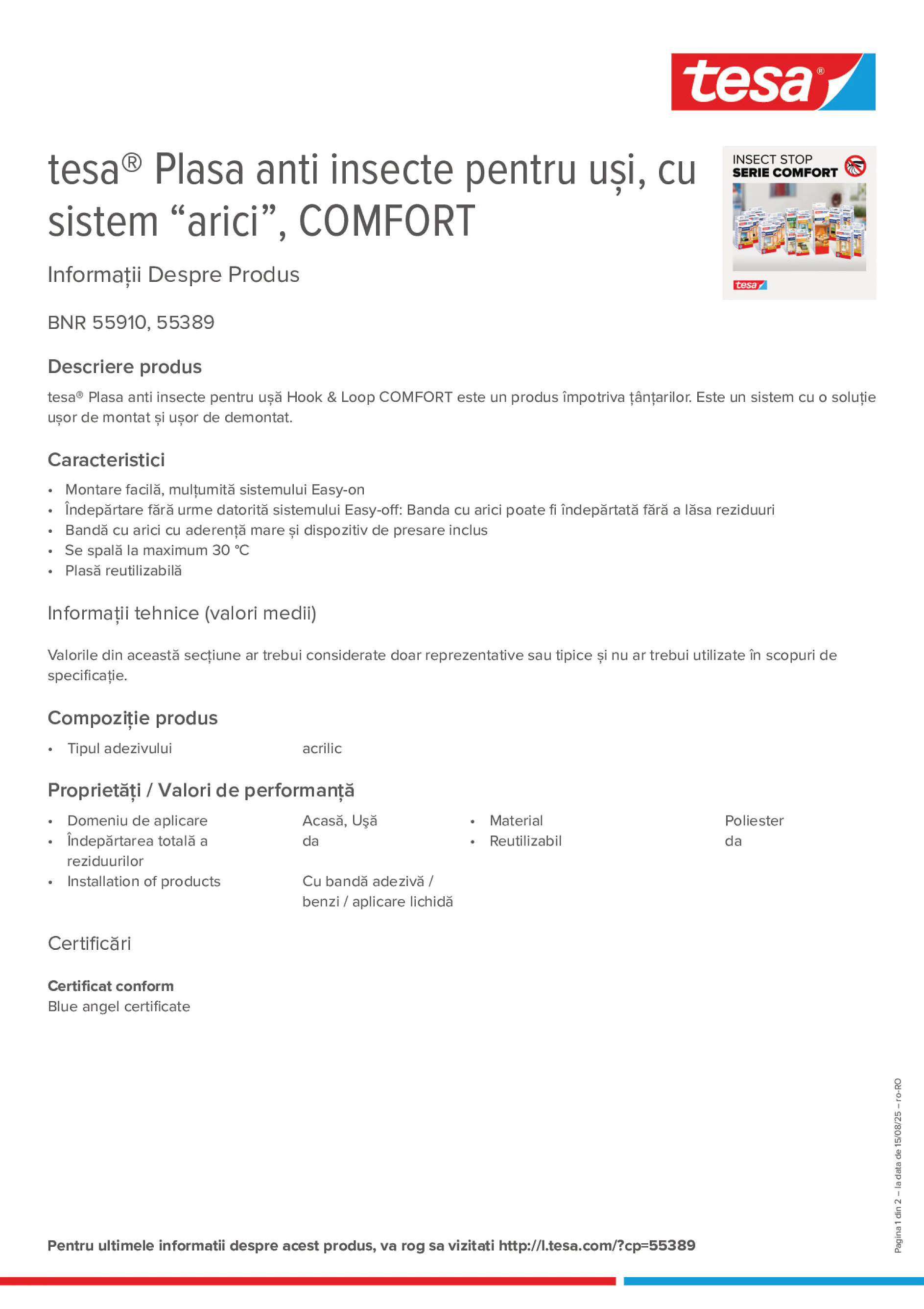 Product information_tesa® 55910_ro-RO