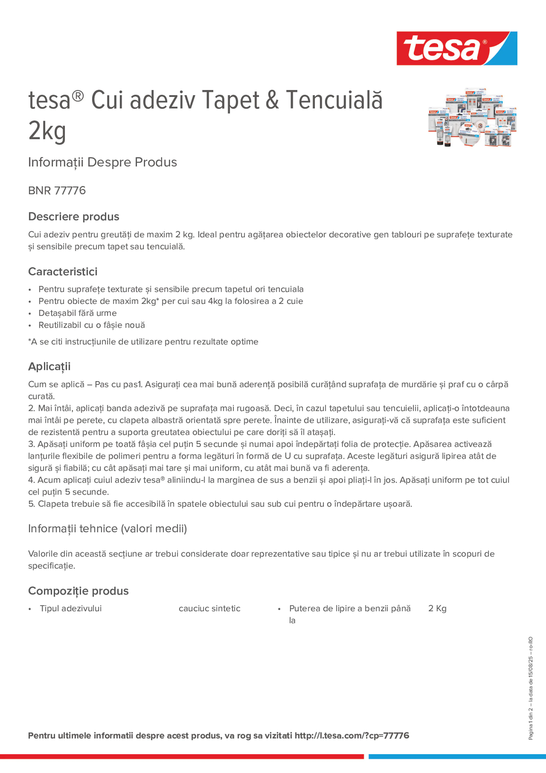 Product information_tesa® 77776_ro-RO