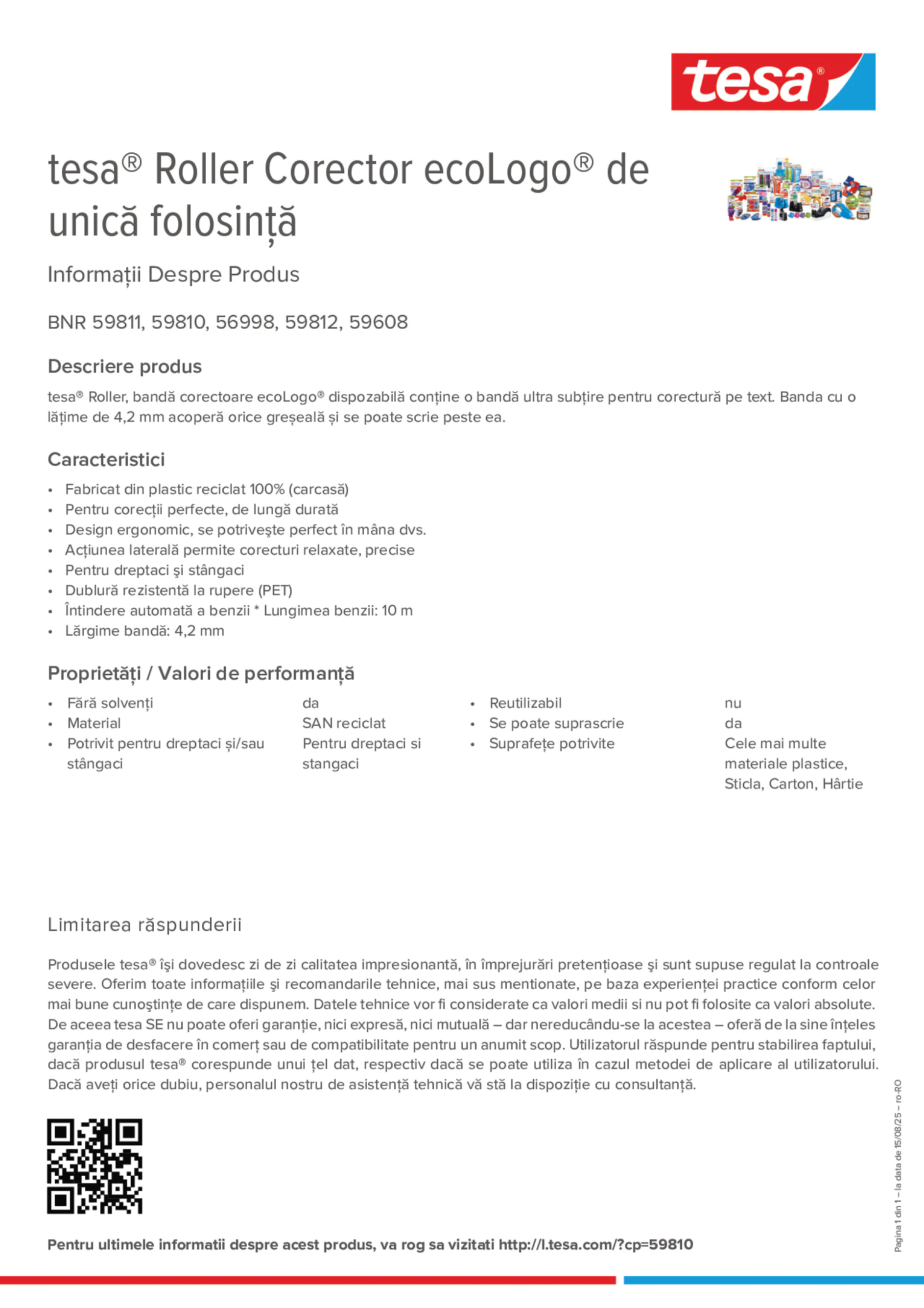 Product information_tesa® 56998_ro-RO
