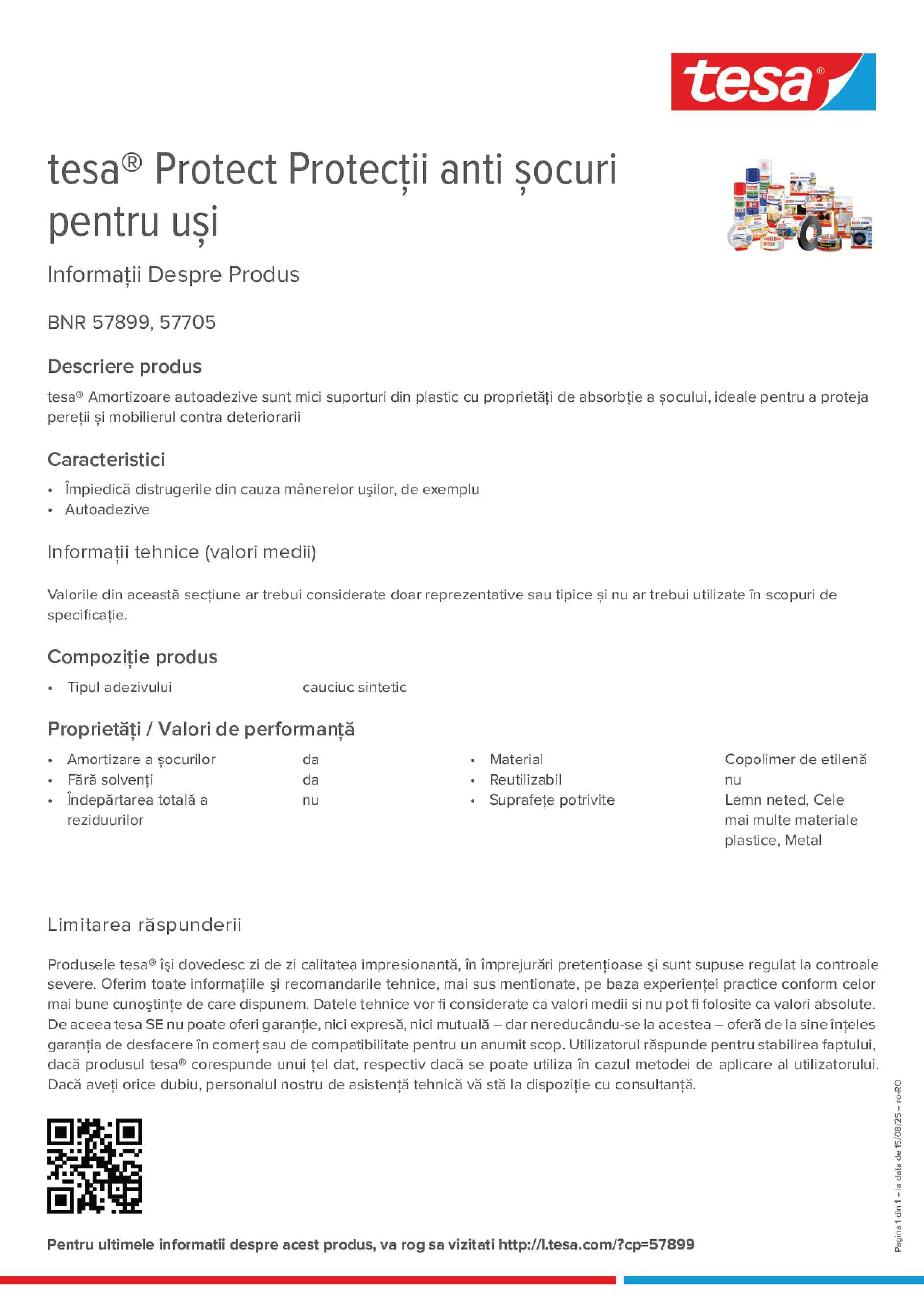 Product information_tesa® Protect 57705_ro-RO