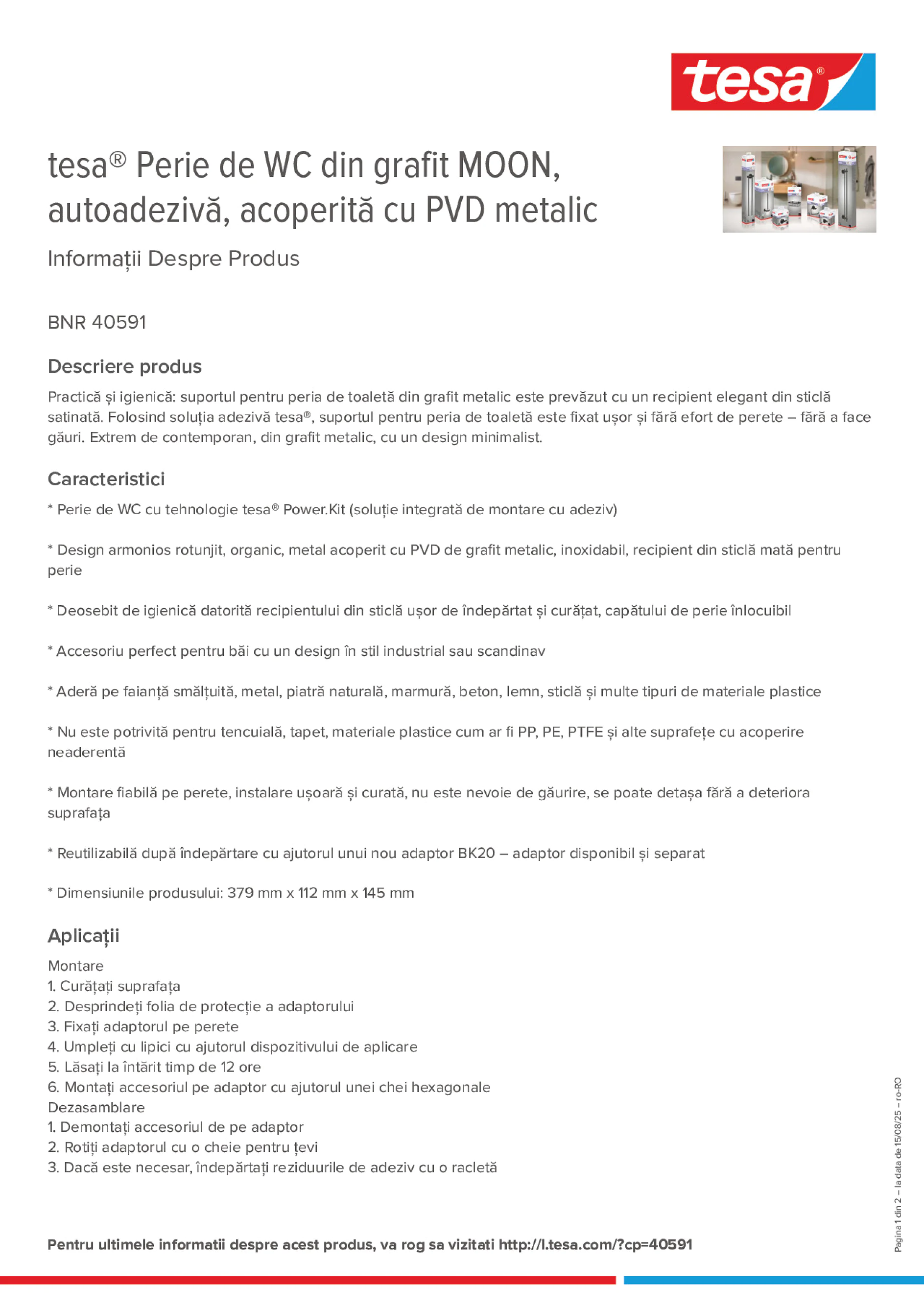 Product information_tesa® 40591_ro-RO