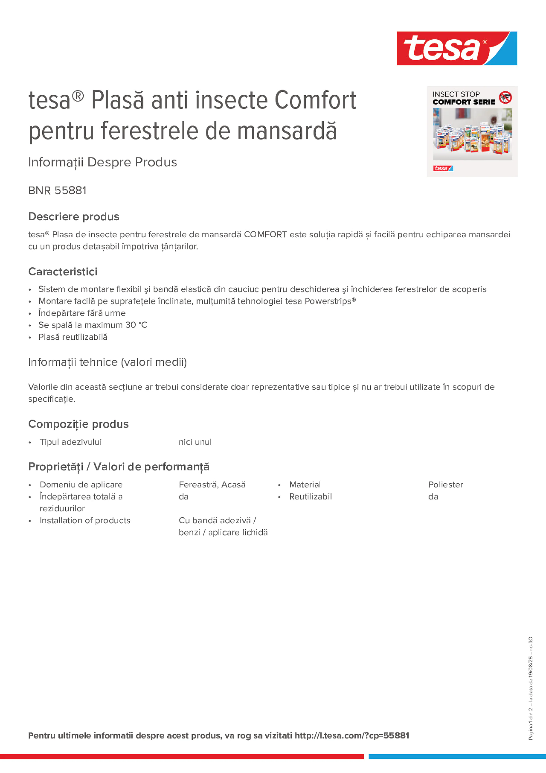 Product information_tesa® 55881_ro-RO