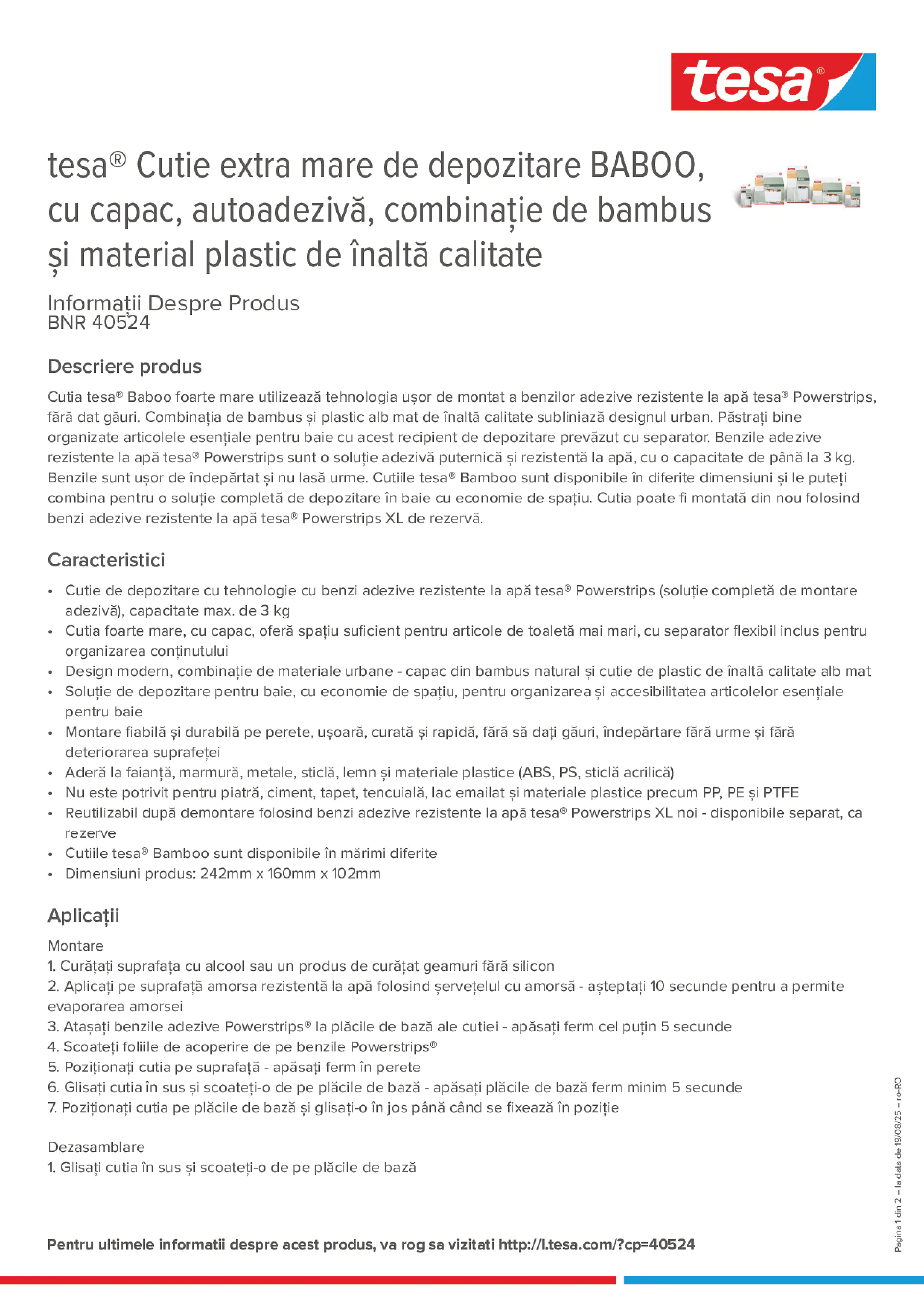 Product information_tesa® 40524_ro-RO