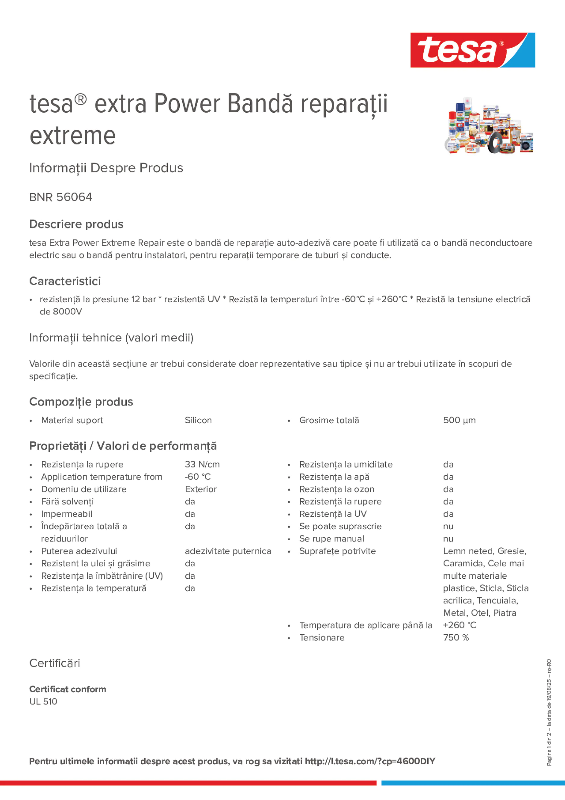 Product information_tesa® extra Power 56064_ro-RO