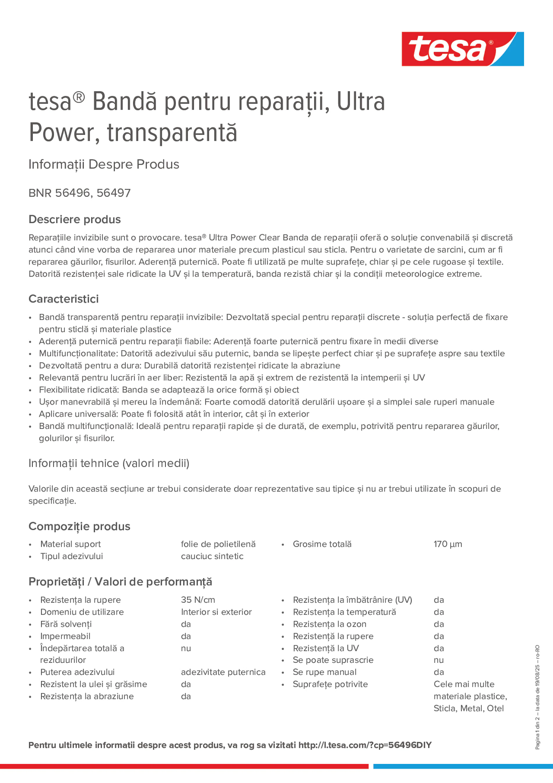 Product information_tesa® 56496_ro-RO