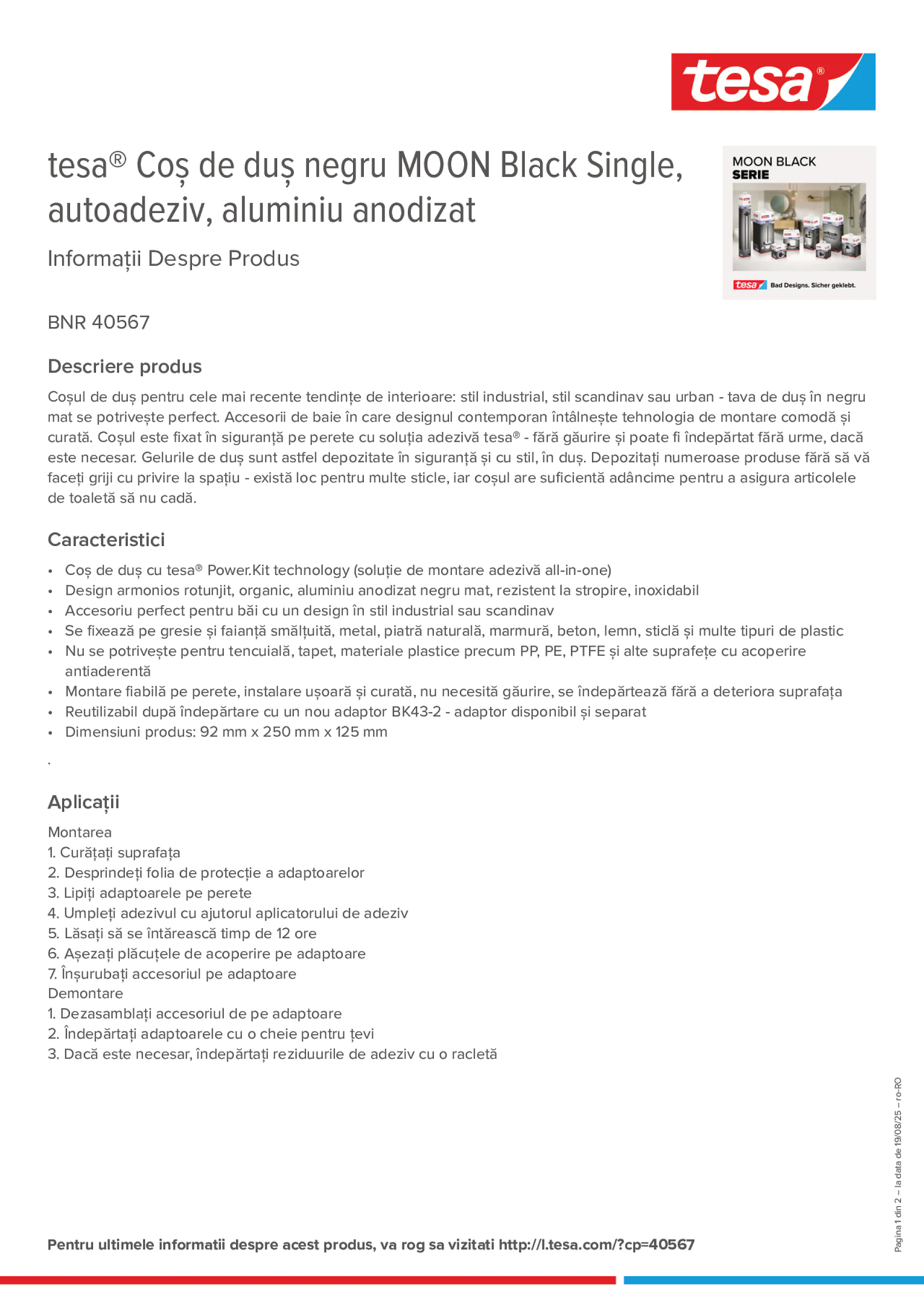 Product information_tesa® 40567_ro-RO