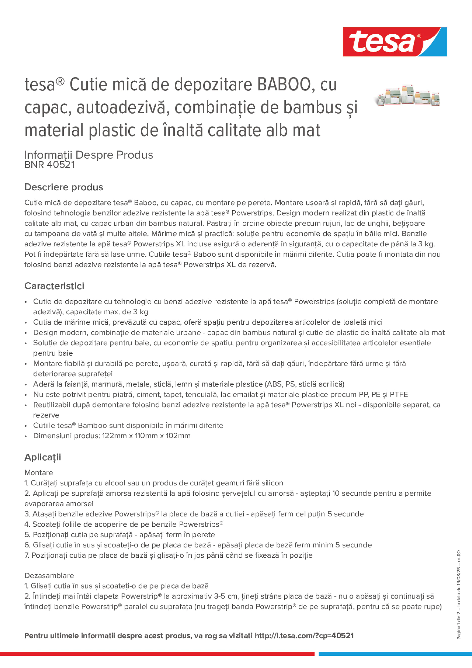 Product information_tesa® 40521_ro-RO