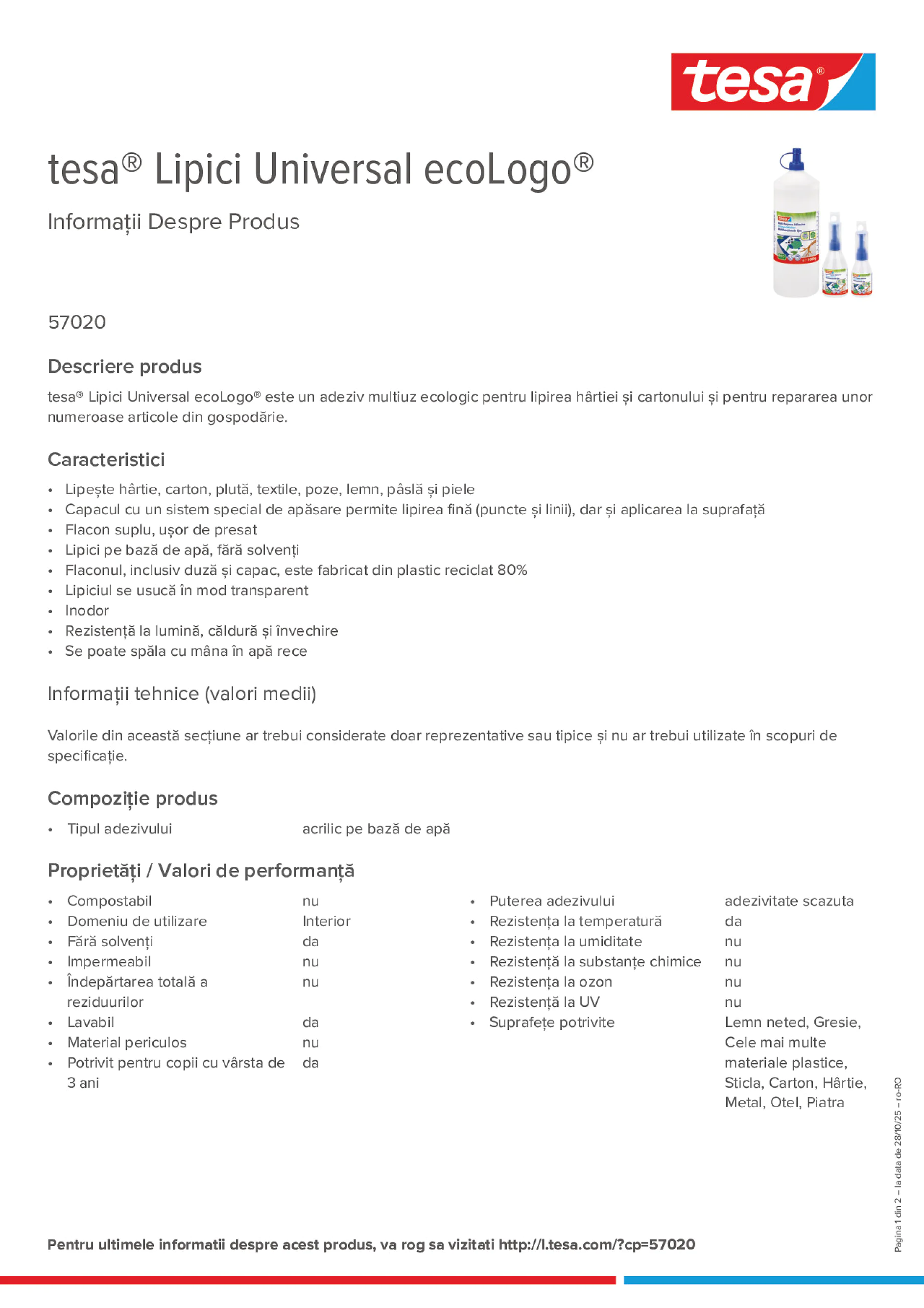 Product information_tesa® 57020_ro-RO