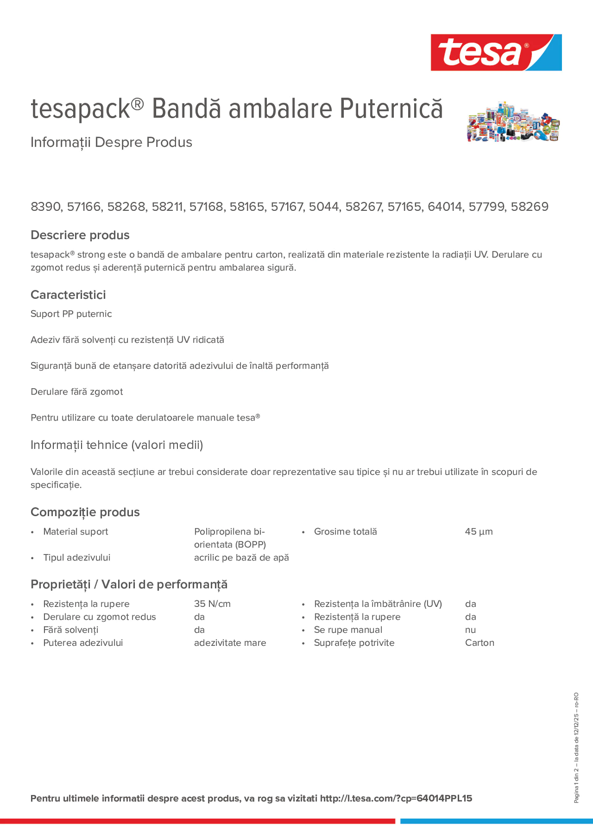 Product information_tesapack® 57424_ro-RO
