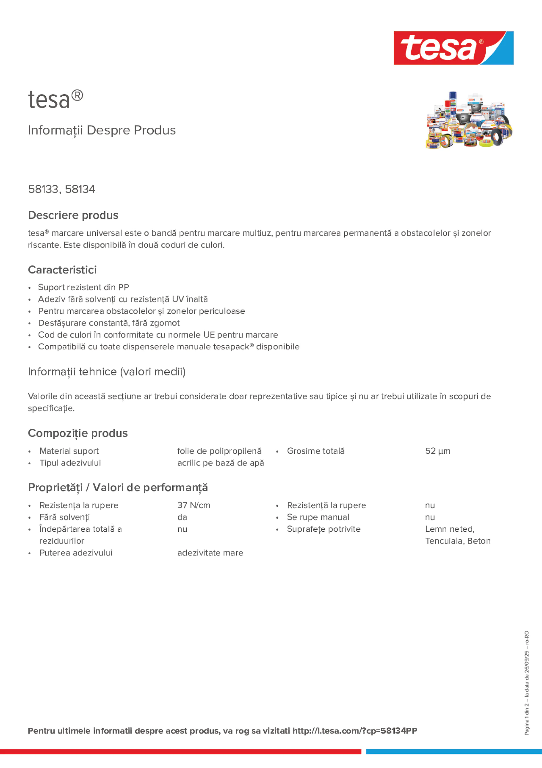 Product information_tesa® 58133_ro-RO
