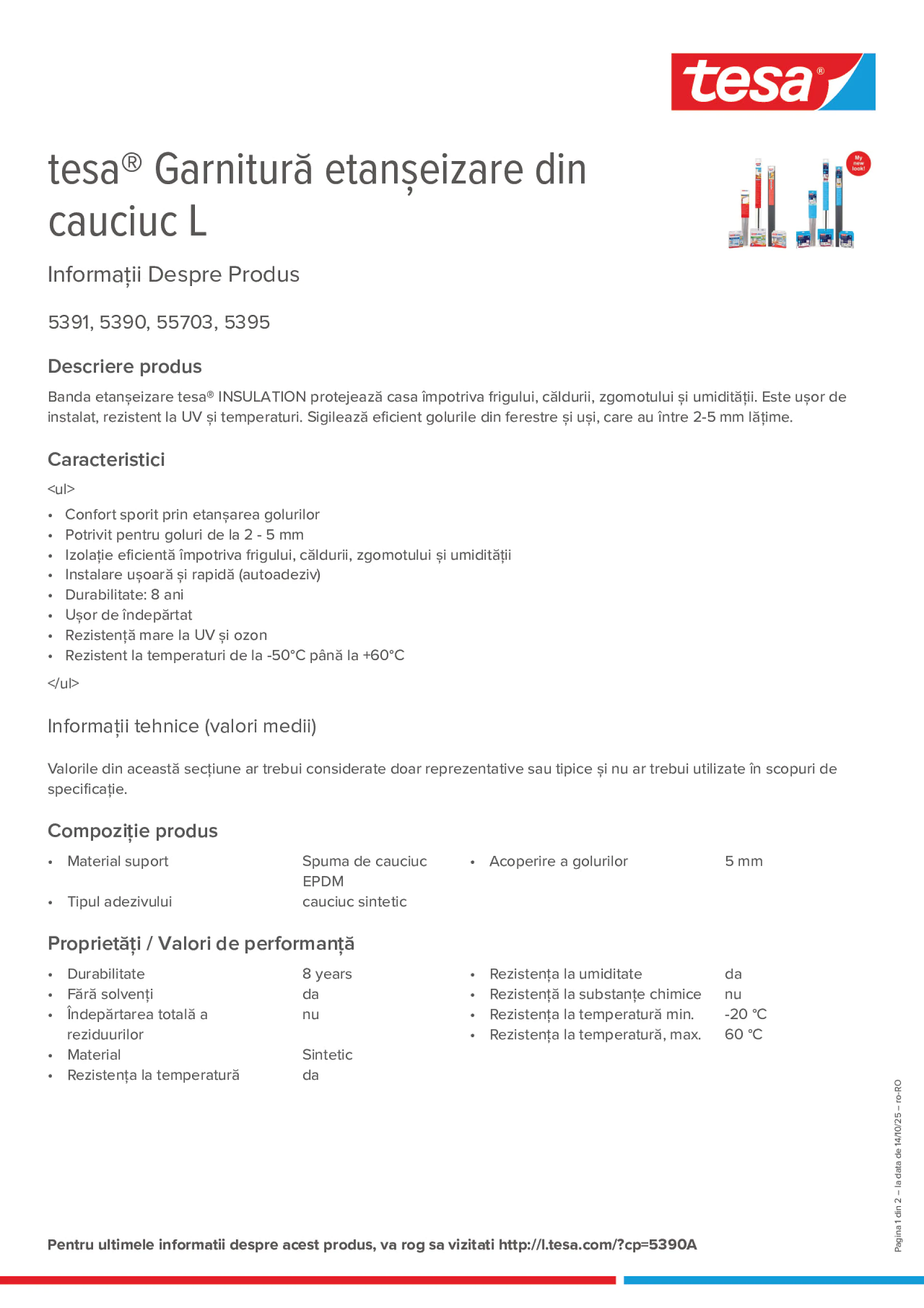 Product information_tesa® 05391_ro-RO