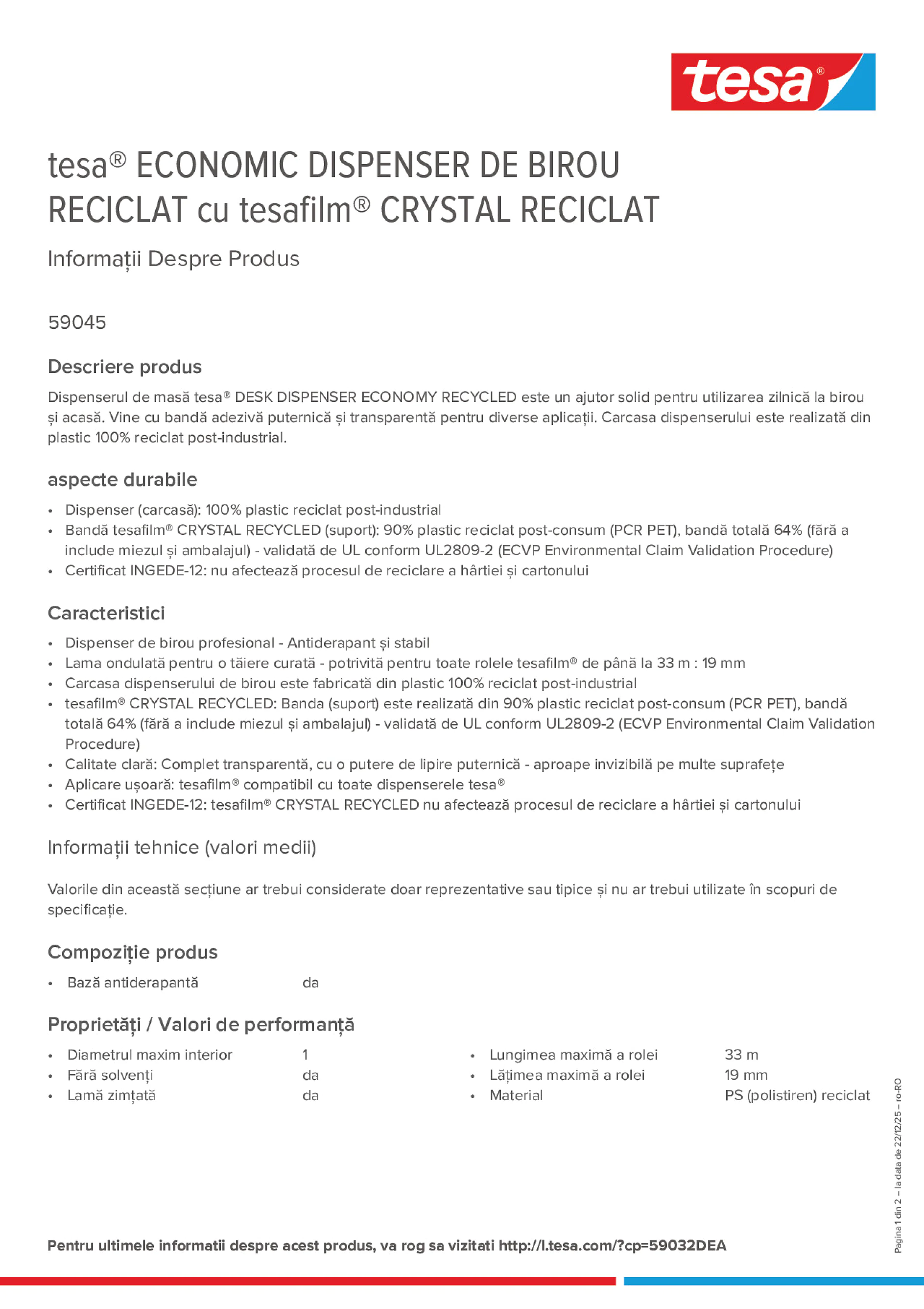 Product information_tesa® 59045_ro-RO