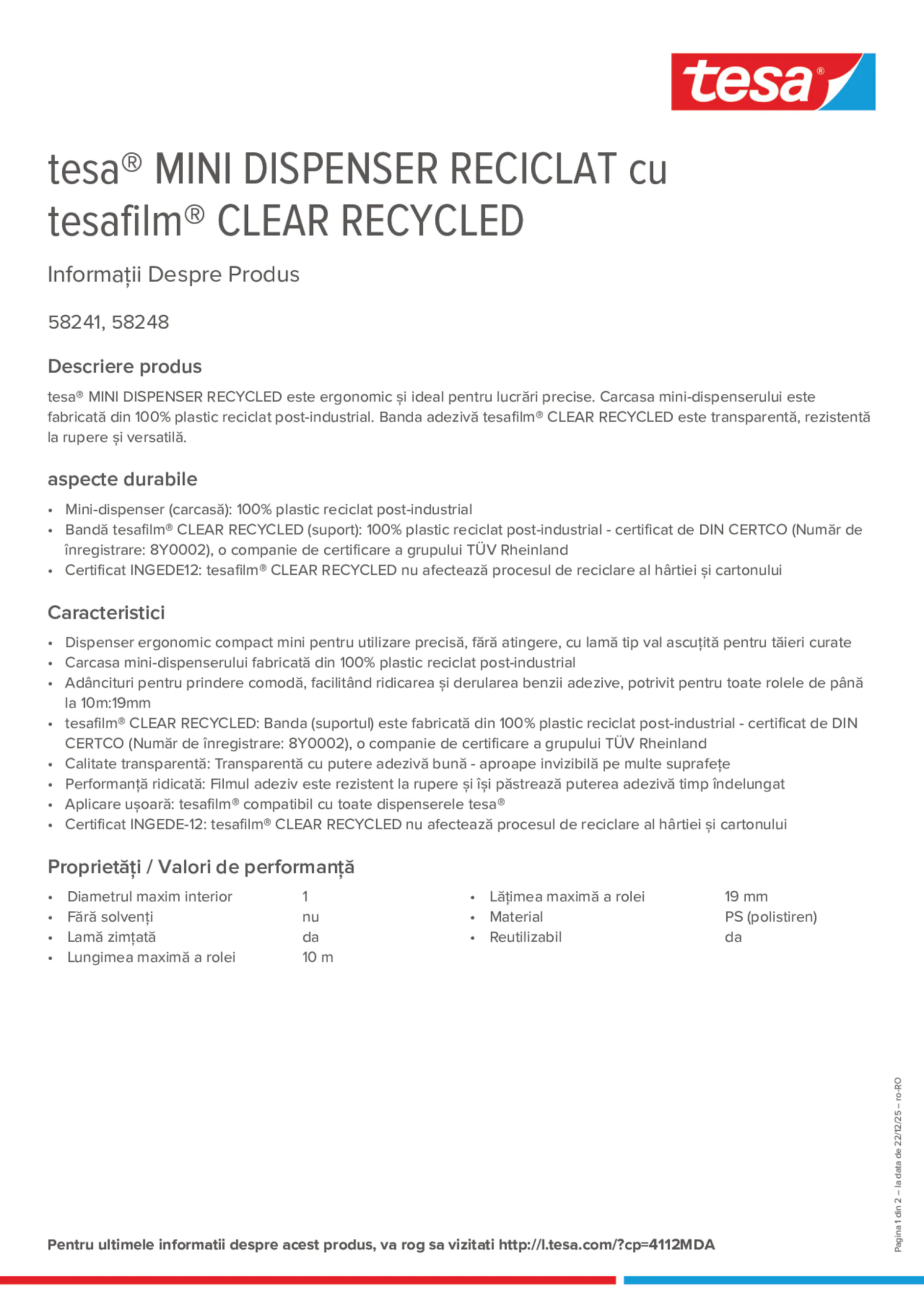 Product information_tesa® 58241_ro-RO