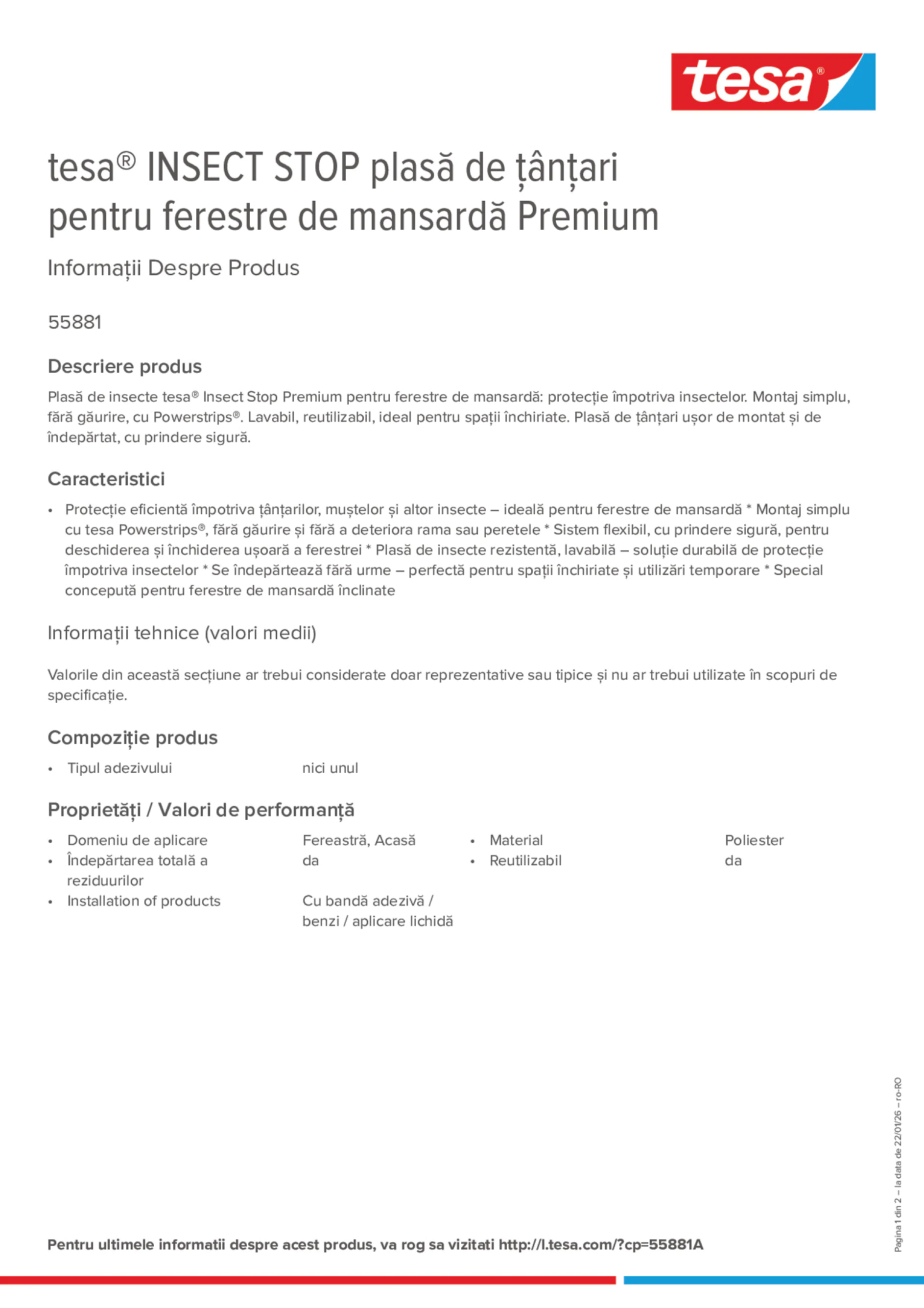 Product information_tesa® 55881_ro-RO