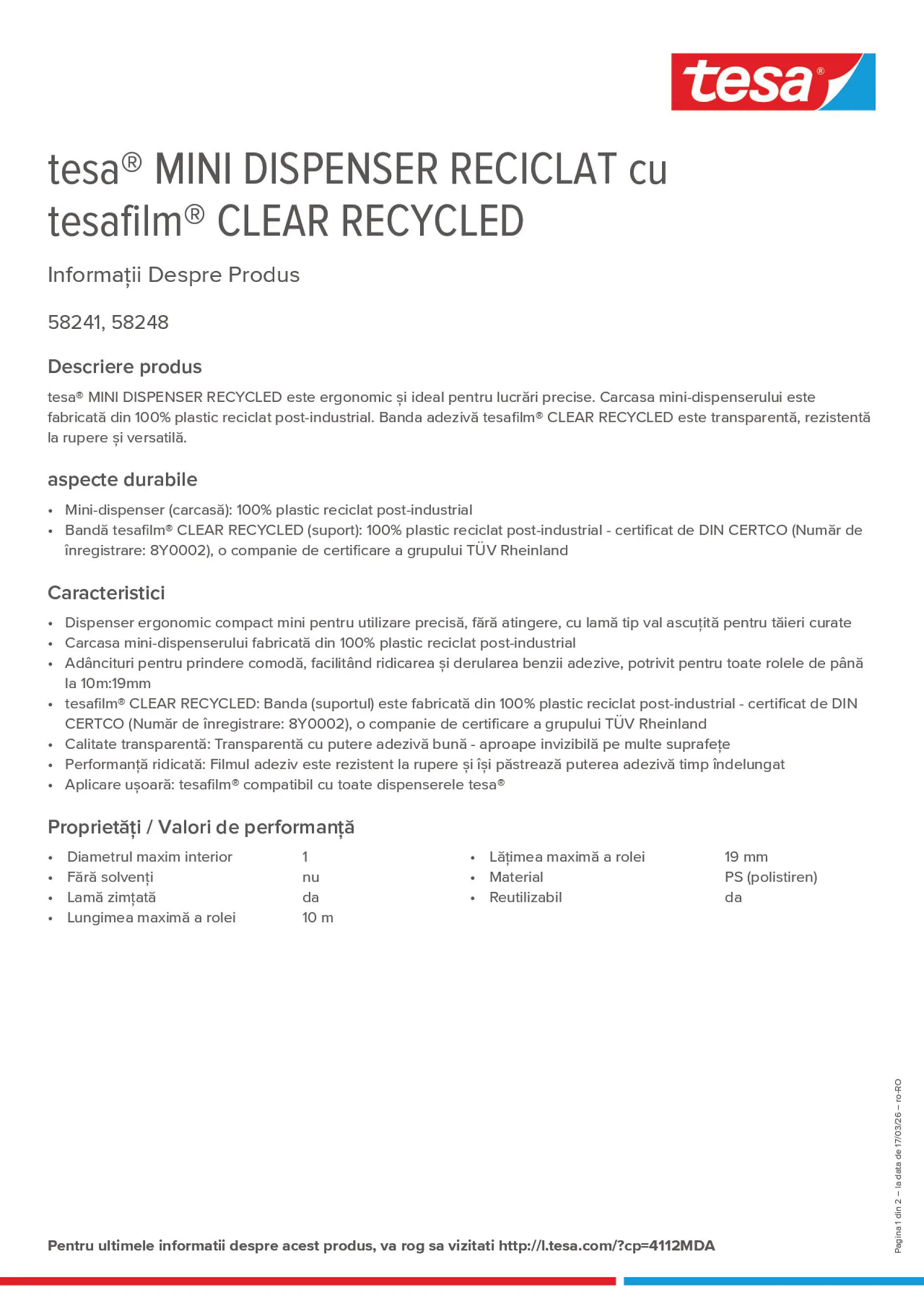 Product information_tesa® 4112MDA_ro-RO
