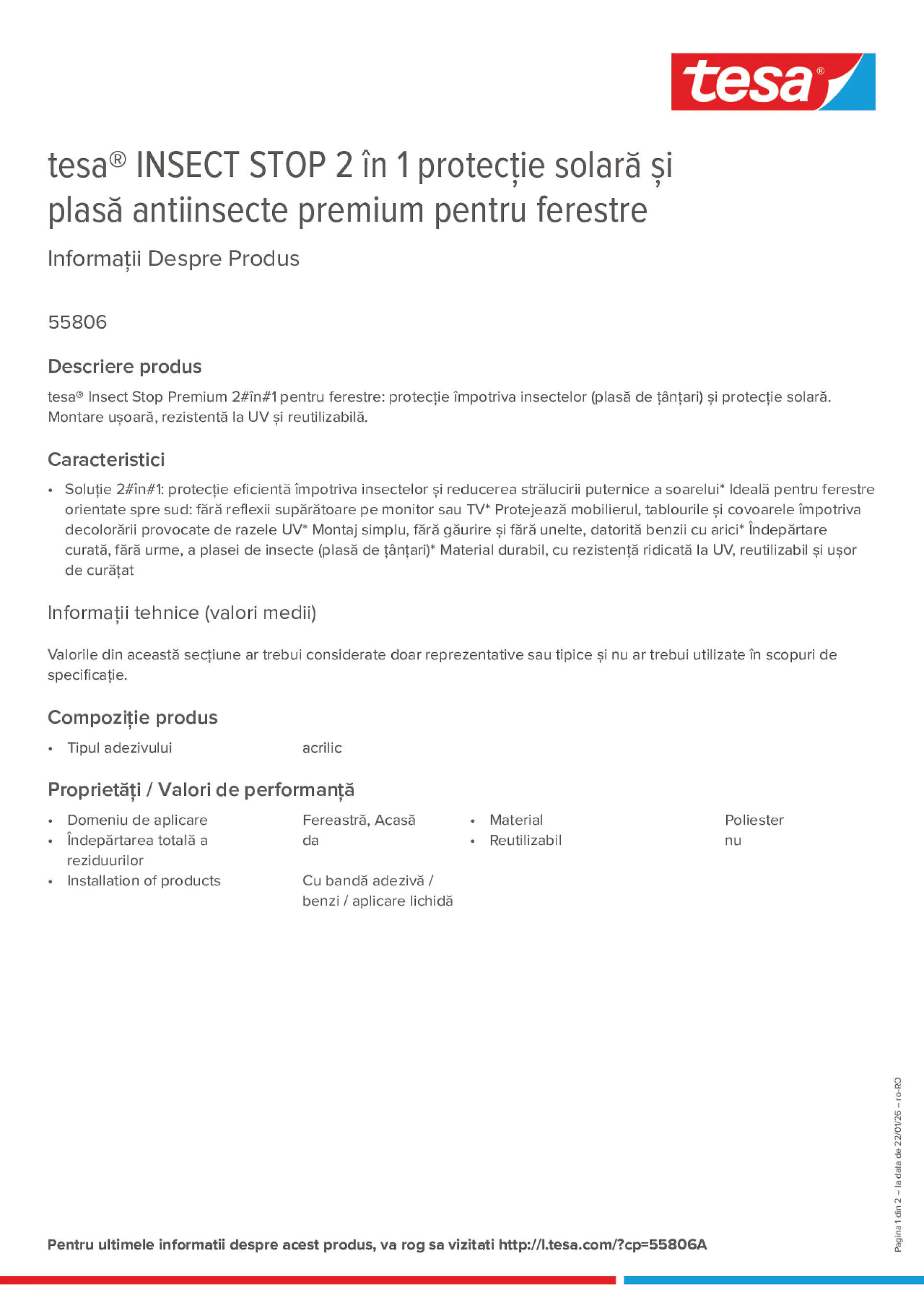 Product information_tesa® 55806_ro-RO
