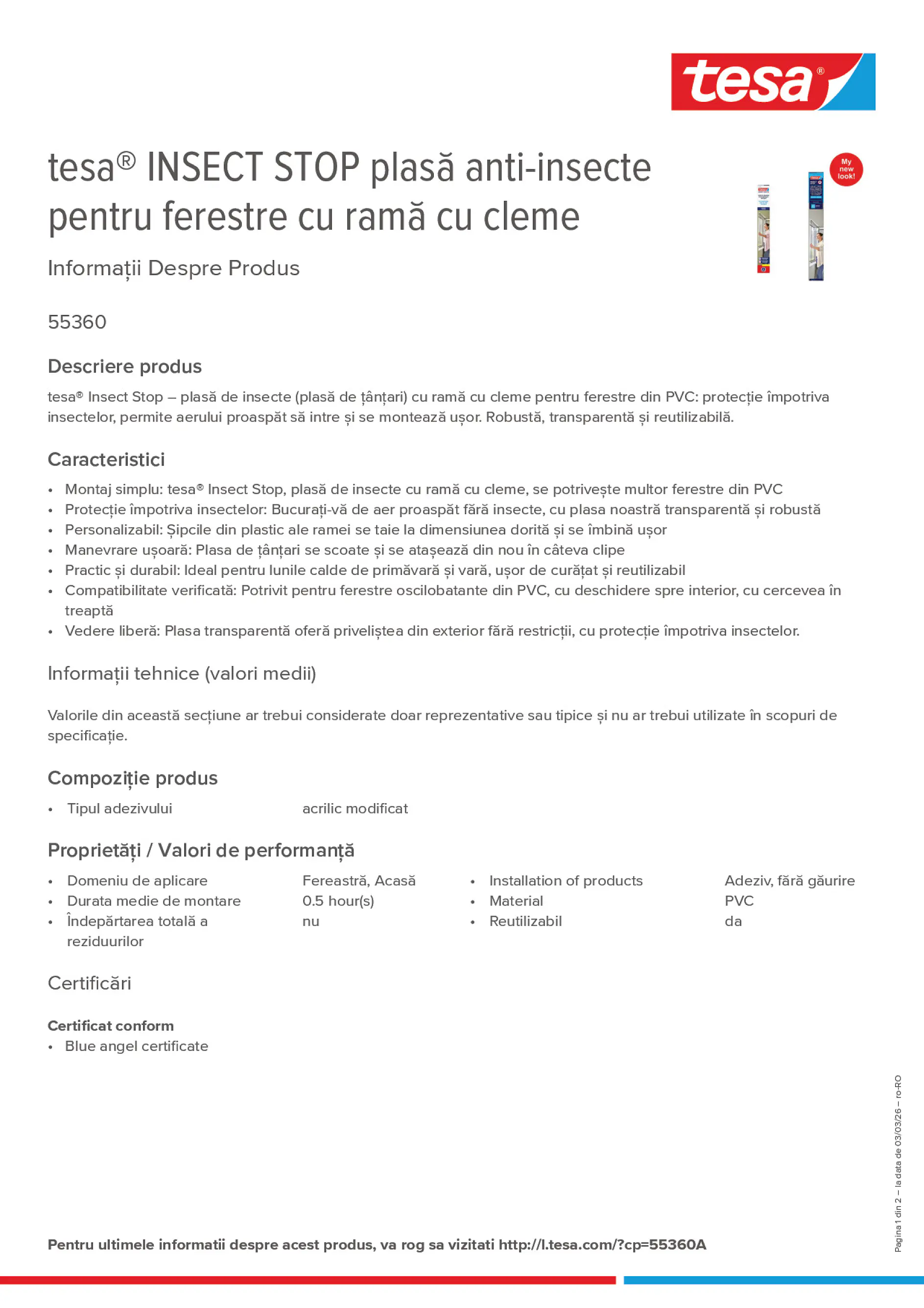 Product information_tesa® 55360A_ro-RO