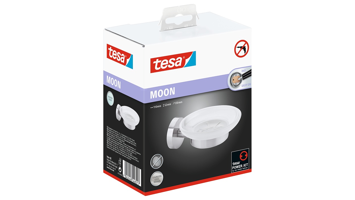 [en-en] tesa Moon Soap Holder