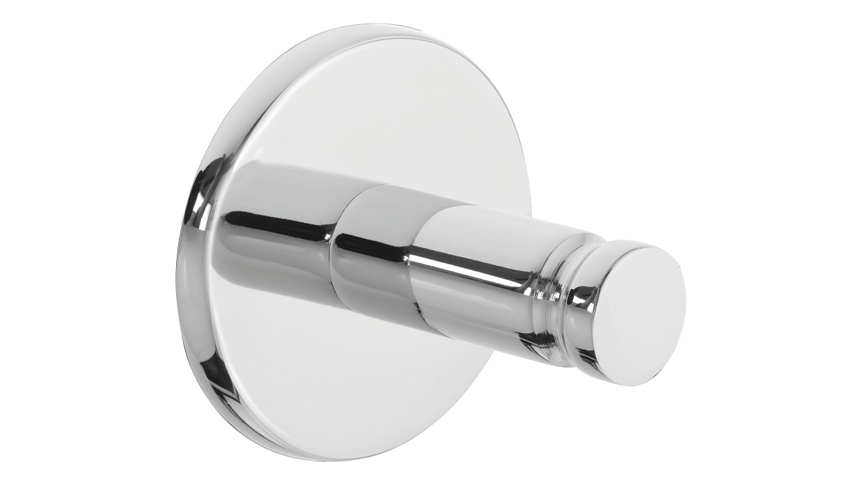 [en-en] tesa Powerbutton hook S round chrome