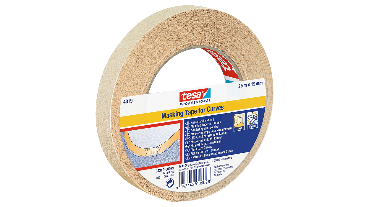[en-en] tesa Masking Tape for Curves, 25m x 19mm