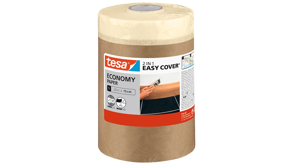 [en-en] tesa Professional Easy Cover Economy&nbsp;Paper Refill, S ,20m x 15cm,&nbsp;(Consumer)
