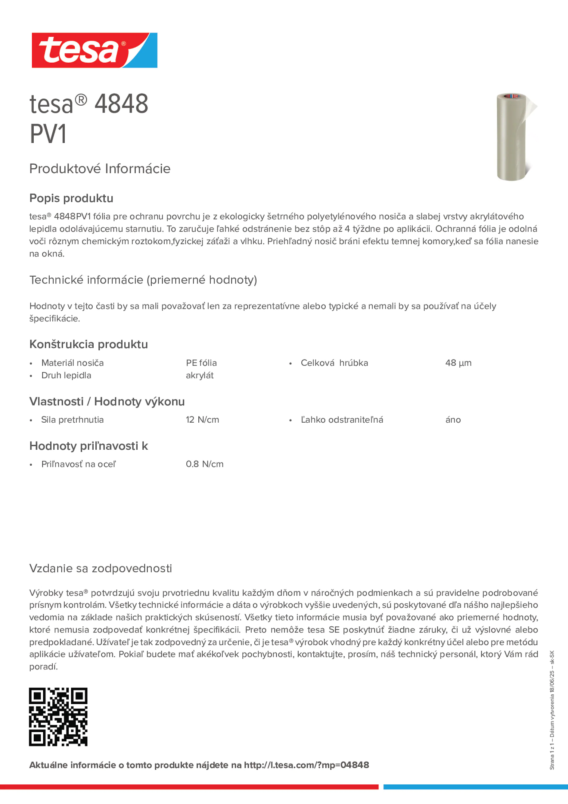 Product information_tesa® 4848_sk-SK