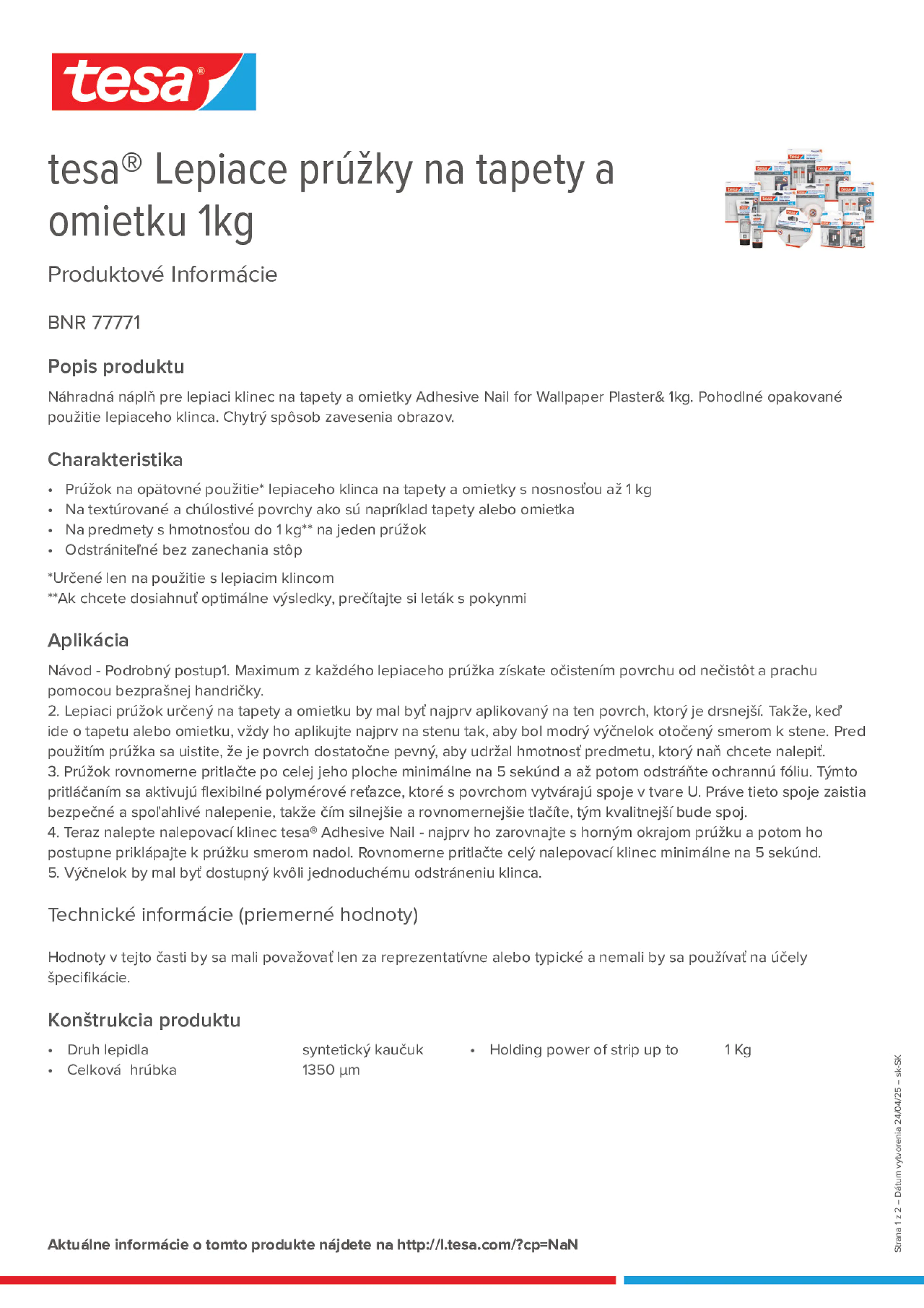Product information_tesa® 77771_sk-SK