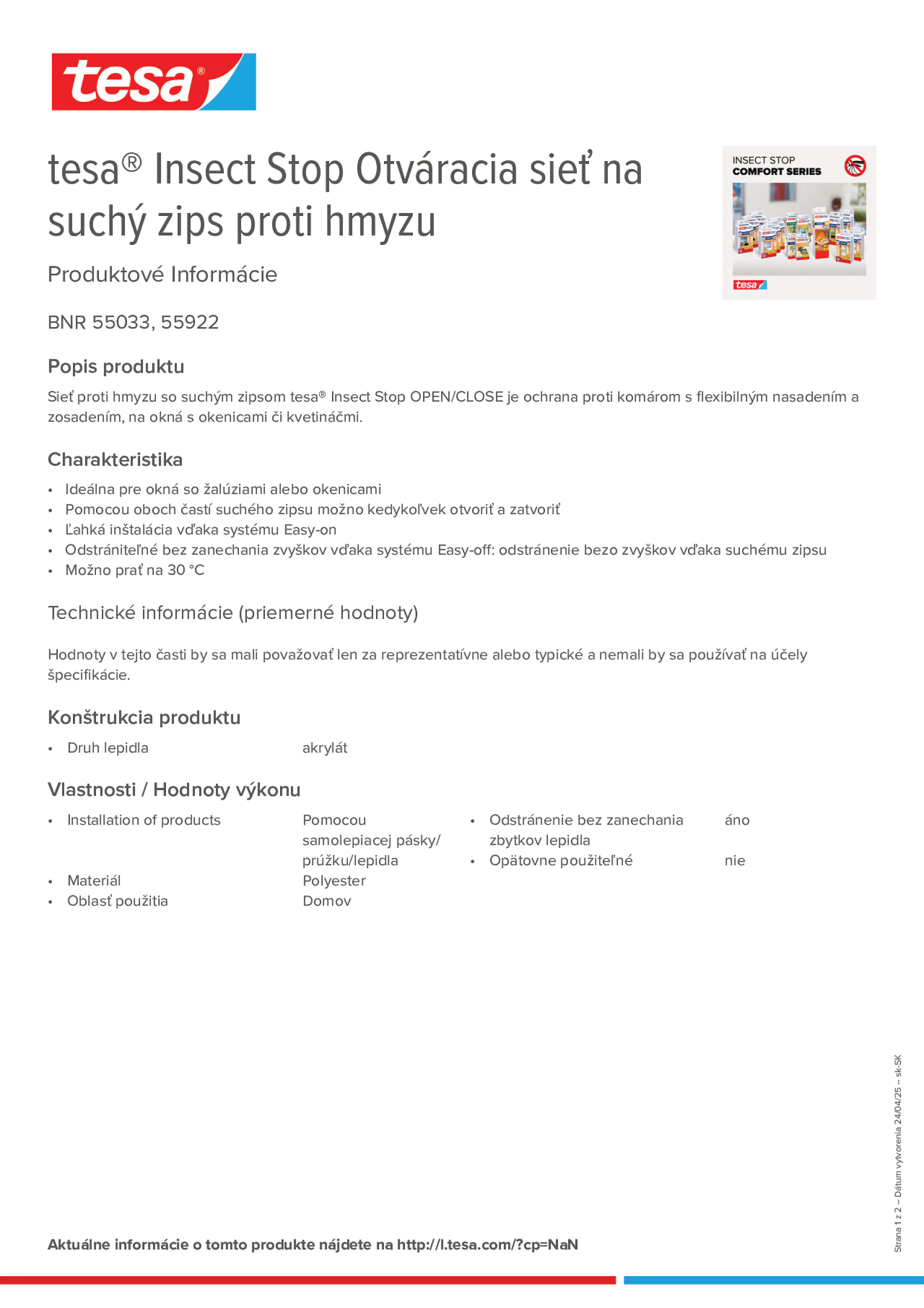 Product information_tesa® 55033_sk-SK