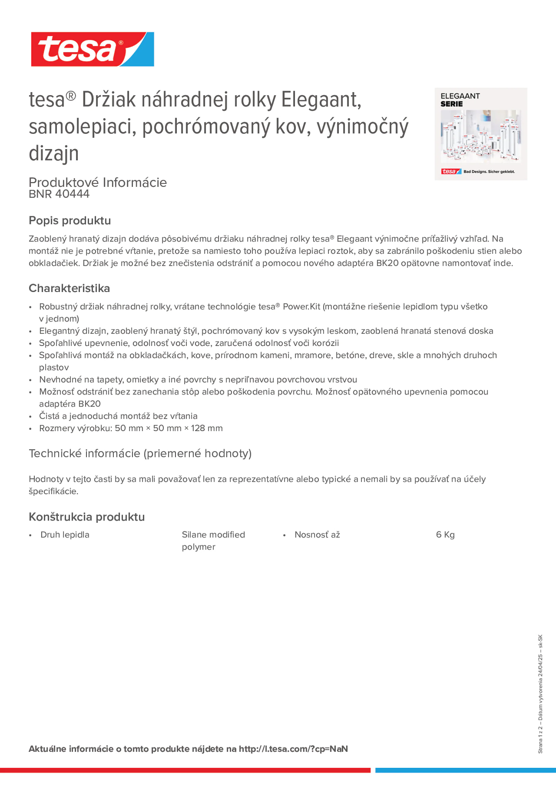 Product information_tesa® 40444_sk-SK