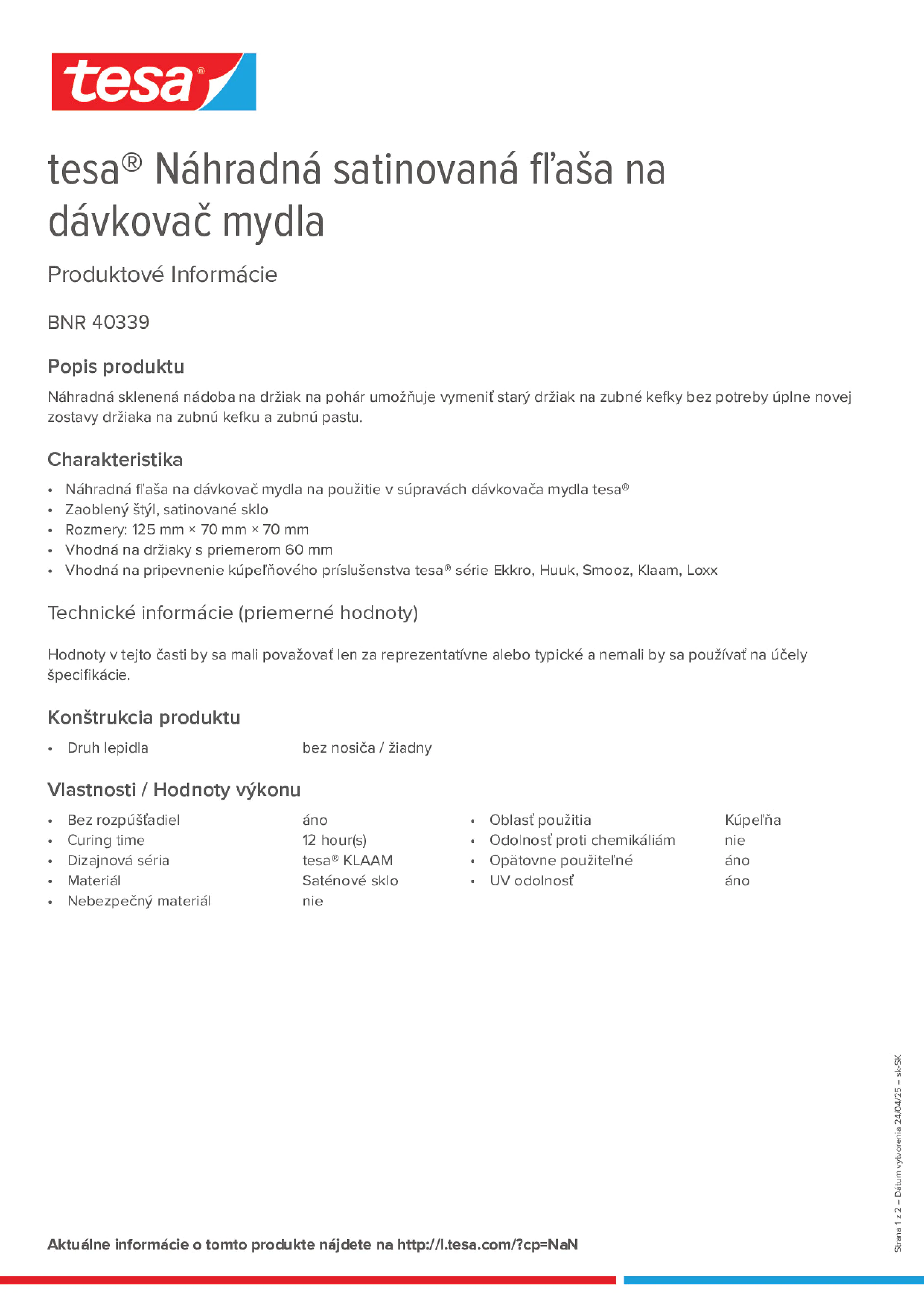 Product information_tesa® 40339_sk-SK