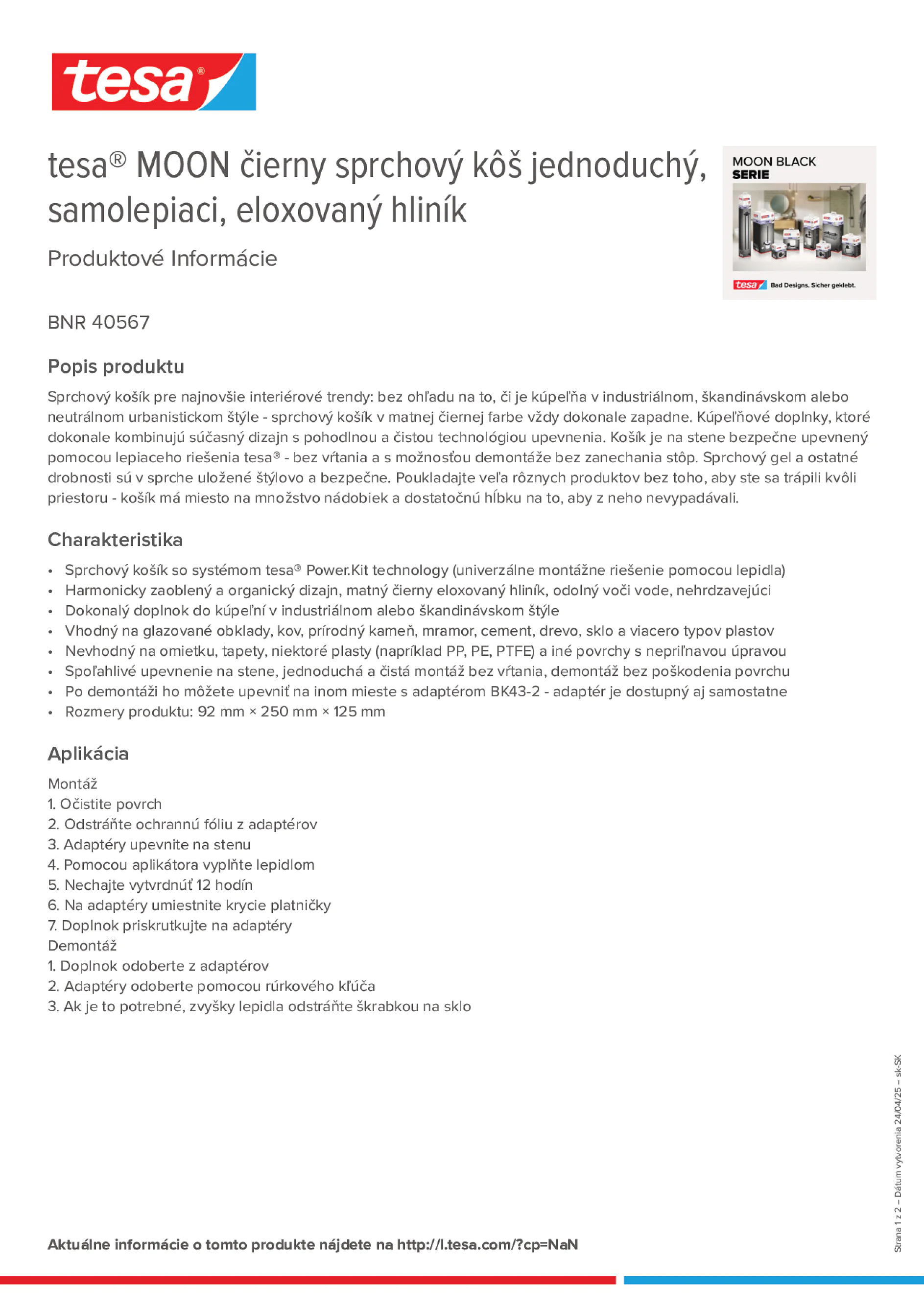 Product information_tesa® 40567_sk-SK