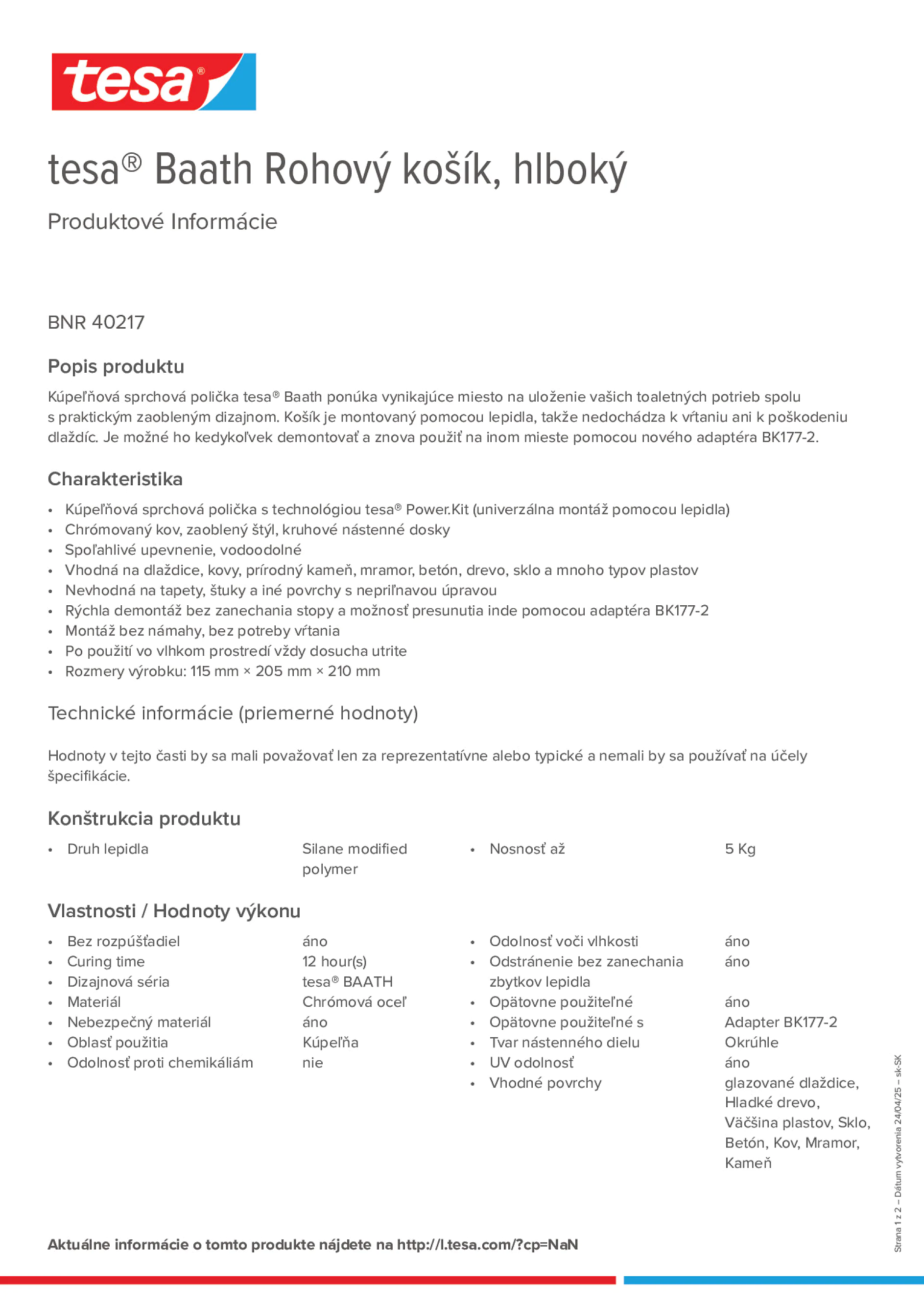 Product information_tesa® 40217_sk-SK