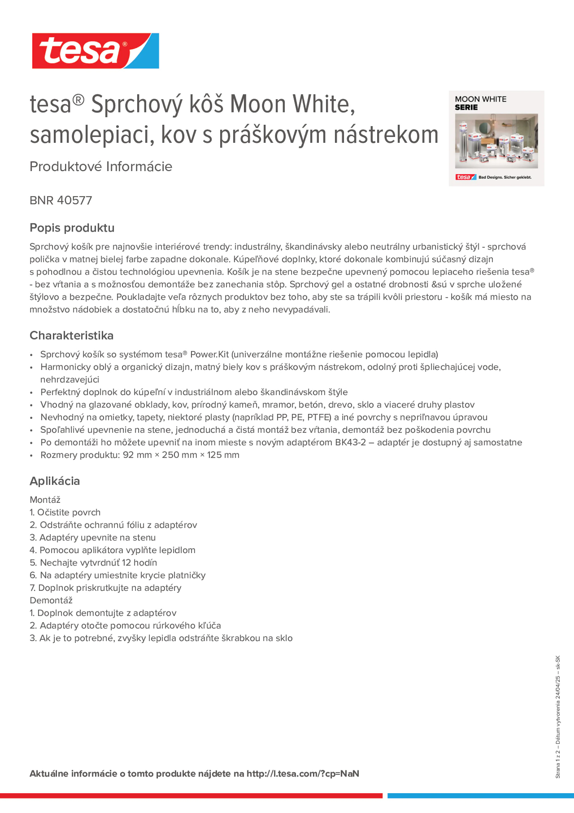 Product information_tesa® 40577_sk-SK