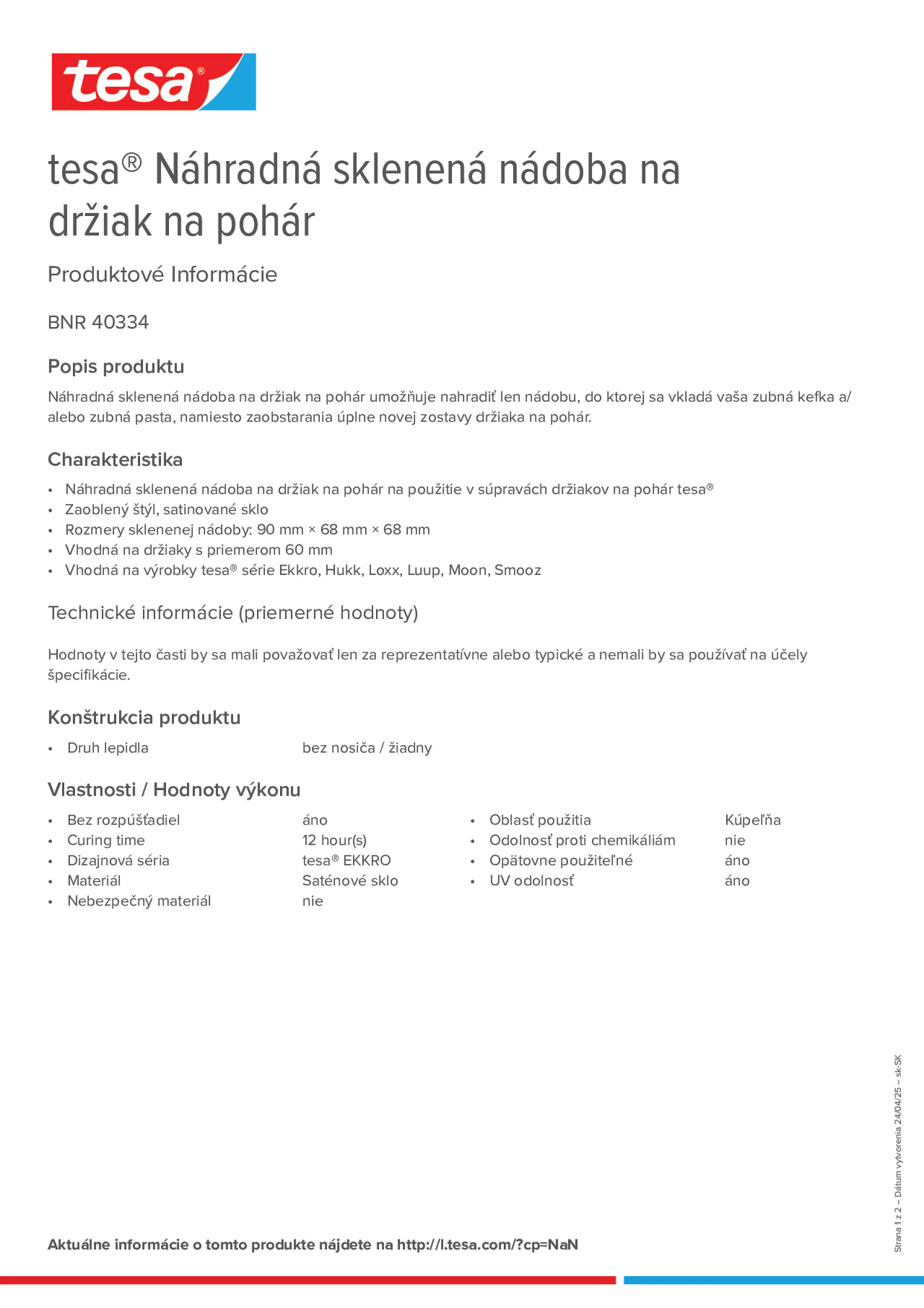 Product information_tesa® 40334_sk-SK