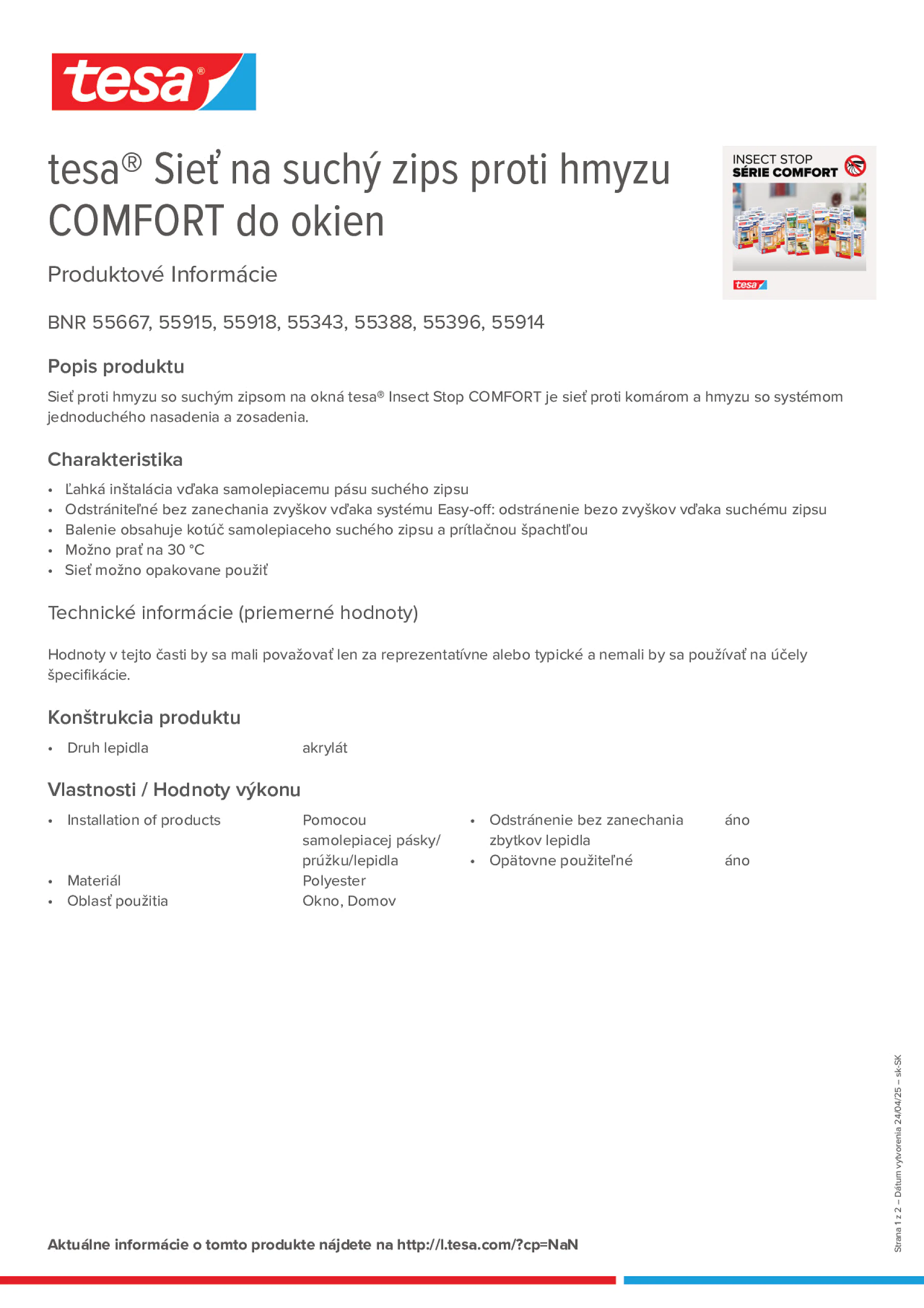 Product information_tesa® 55667_sk-SK