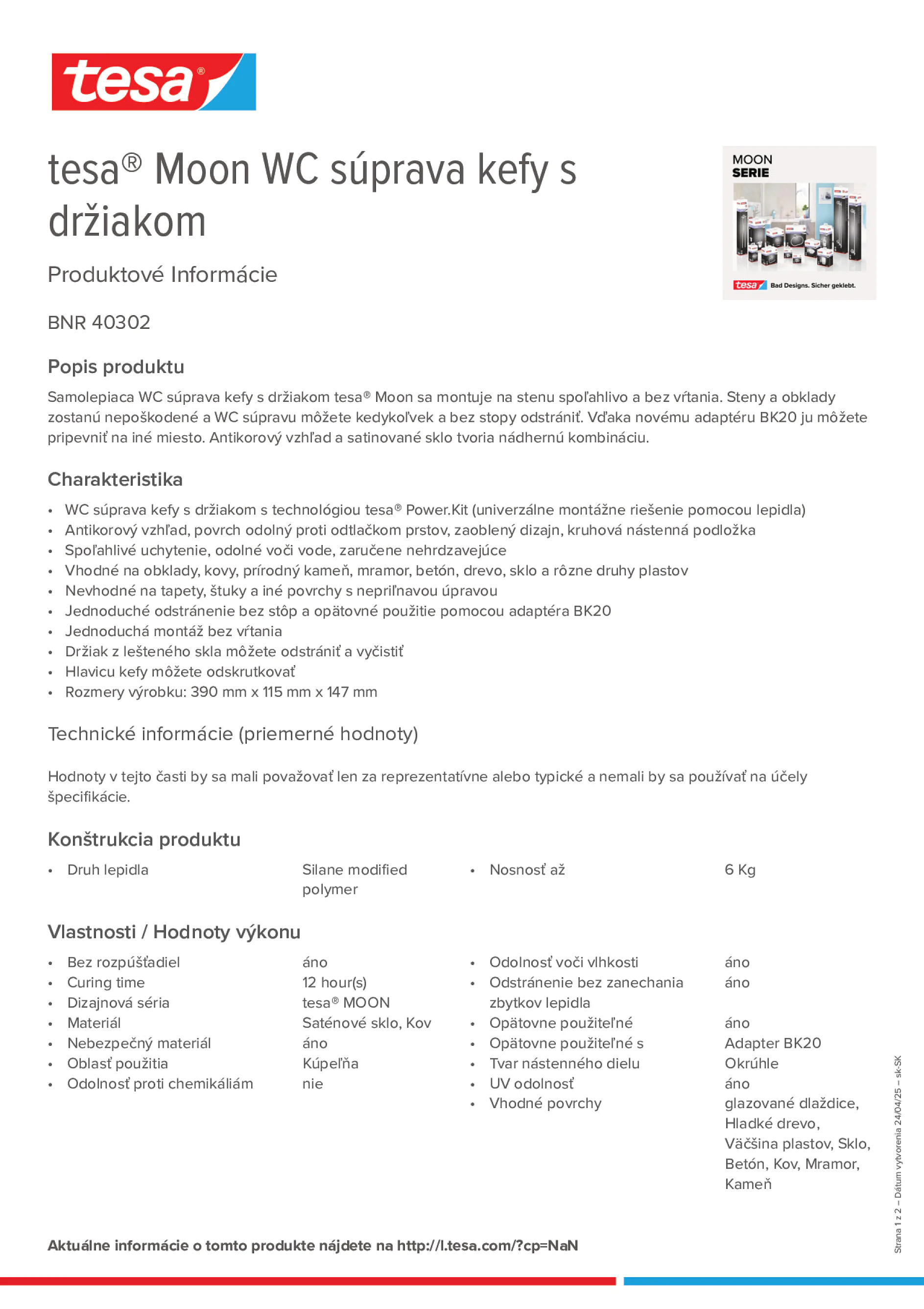 Product information_tesa® 40302_sk-SK
