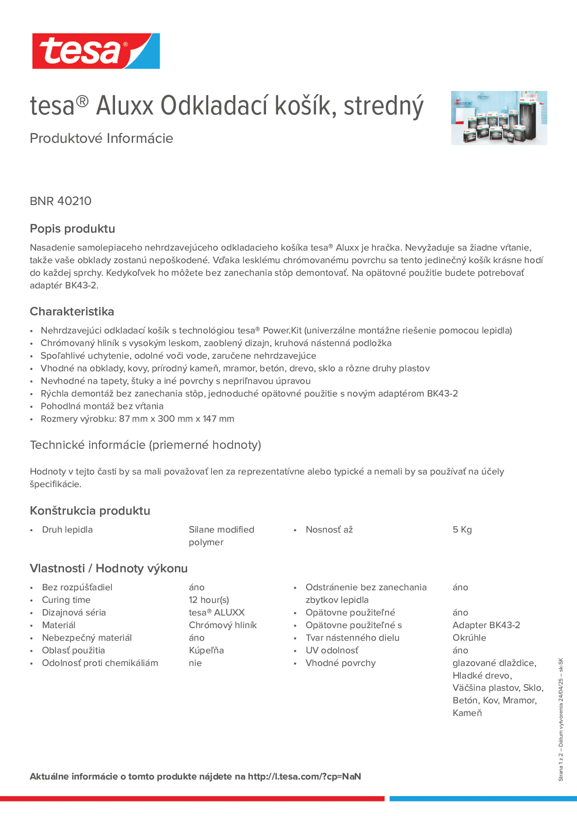 Product information_tesa® 40210_sk-SK