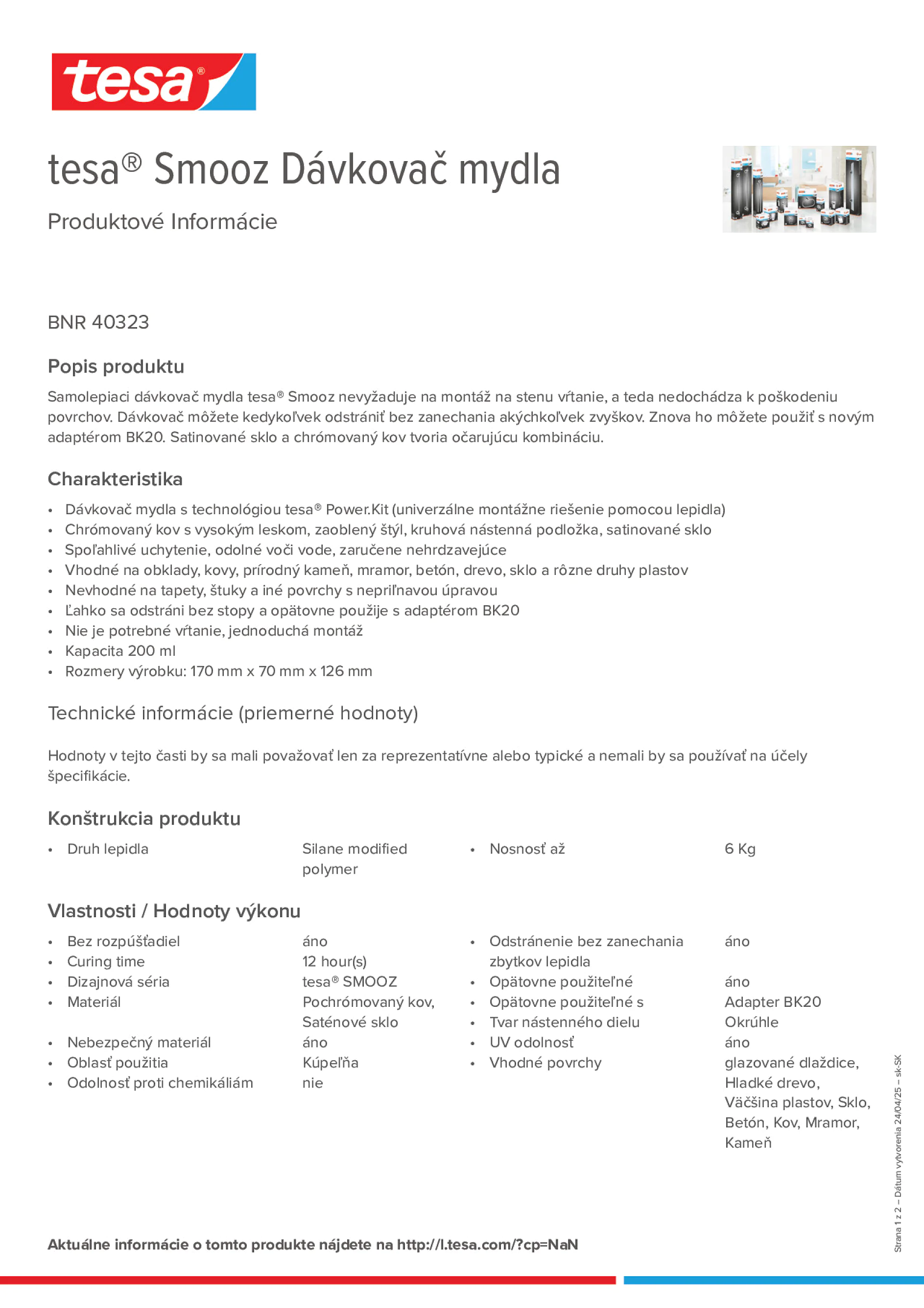 Product information_tesa® 40323_sk-SK