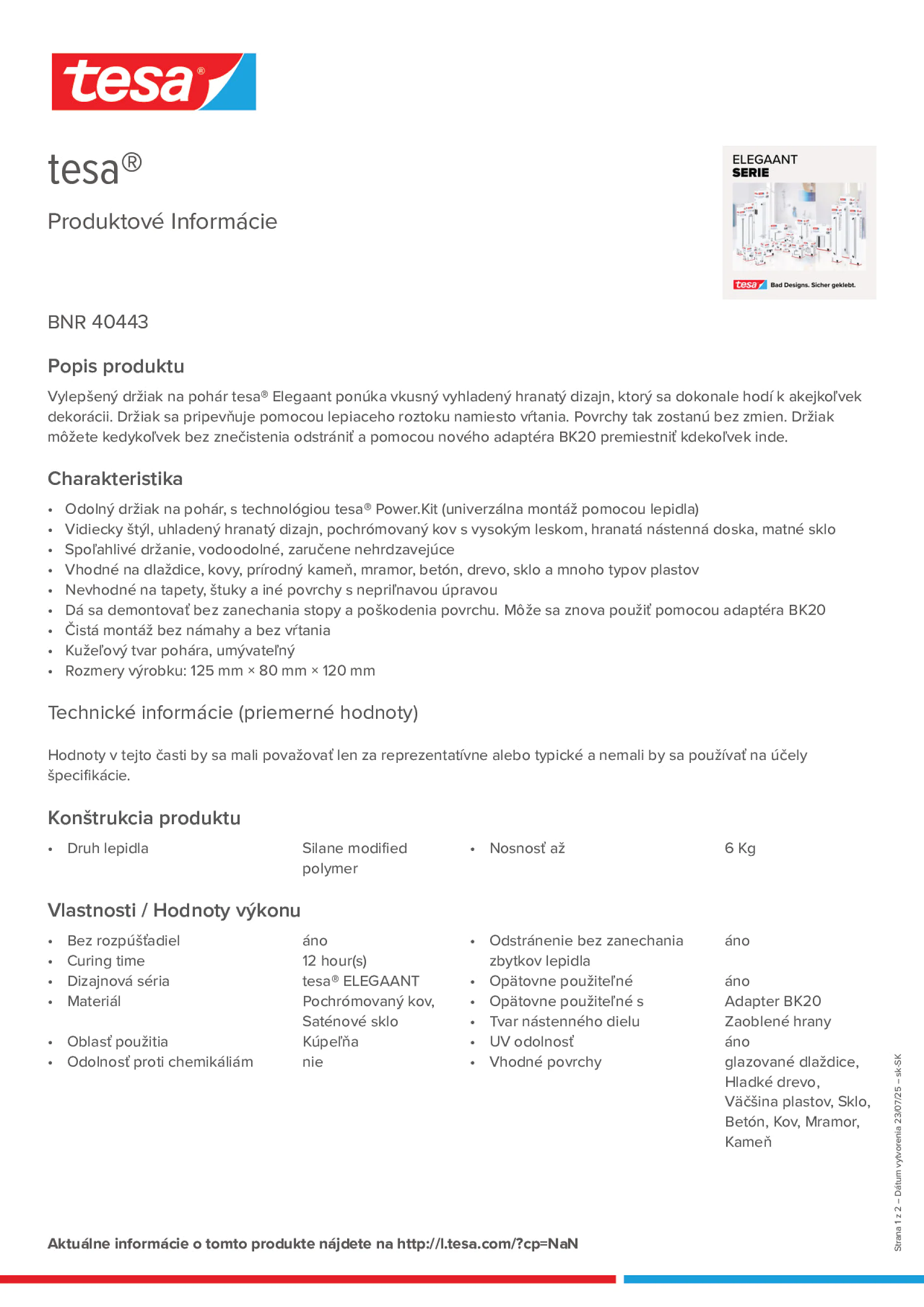 Product information_tesa® 40443_sk-SK